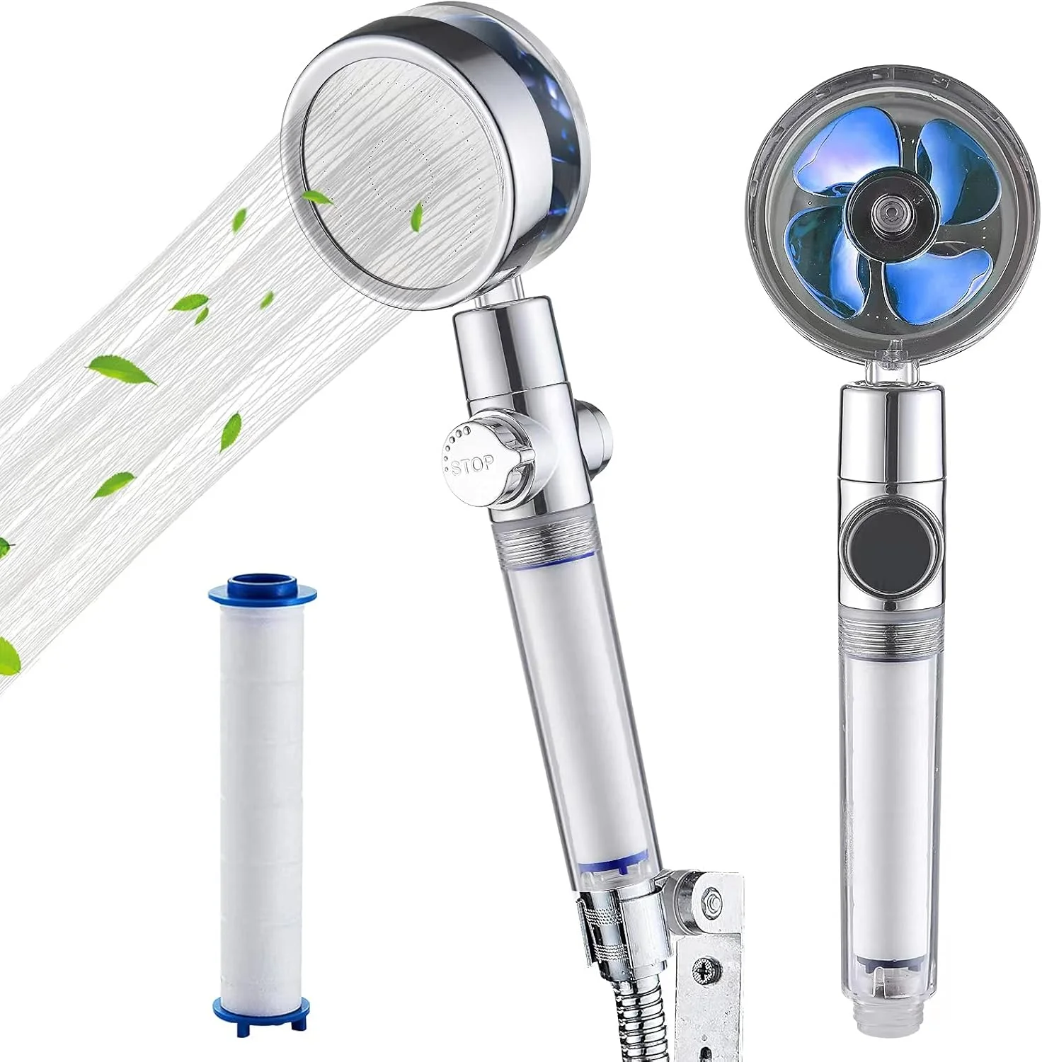 سردوش حمام پرفشار صرفه جویی در آب - سردوش های فن پرفشار با فیلتر و دکمه توقف - نصب آسان سردوش دستی اسپا با چرخش 360 درجه سردوش حمام پرفشار صرفه جویی در آب - سردوش های فن پرفشار با فیلتر و دکمه توقف - نصب آسان سردوش دستی اسپا با چرخش 360 درجه