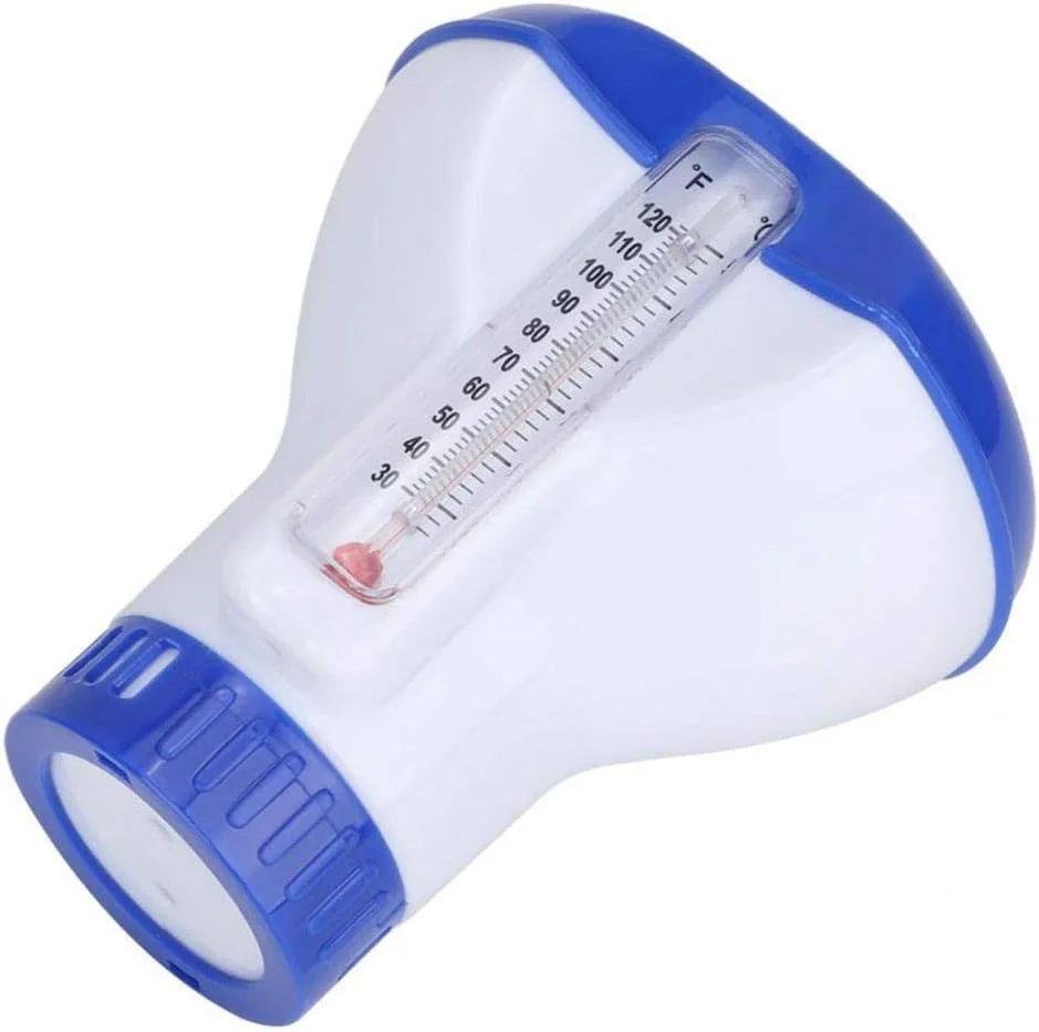 توزیع کننده شناور قرص کلر ZYZY با دماسنج، پمپ پخش کننده اتوماتیک ضد عفونی کننده برای بهبود استخرهای شنای سرپوشیده و روباز توزیع کننده شناور قرص کلر ZYZY با دماسنج، پمپ پخش کننده اتوماتیک ضد عفونی کننده برای بهبود استخرهای شنای سرپوشیده و روباز