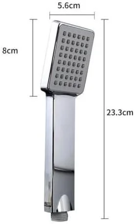 سری دوش حمام فشار قوی با سردوشی دستی، سری دوش چرخشی توربو با پروانه، سری دوش فن توربو با چرخش 360 درجه با 3 فیلتر و طراحی صرفه جویی در آب با کلید توقف