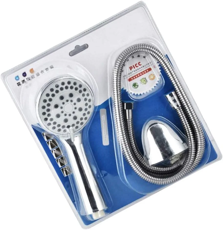 ست ۳ تکه دوش دستی یونیورسال حمام، سردوش بارانی دستی با شلنگ و پایه