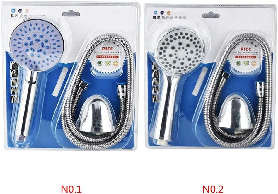 ست ۳ تکه دوش دستی یونیورسال حمام، سردوش بارانی دستی با شلنگ و پایه