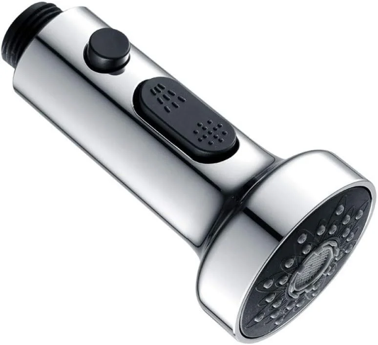 دوش دستی با سه عملکرد، لوازم جانبی شیرآلات قابل تعلیق برای کشیدن سر دوش، شیر آشپزخانه، حوضچه برای کشیدن نازل شیرآلات، سر دوش