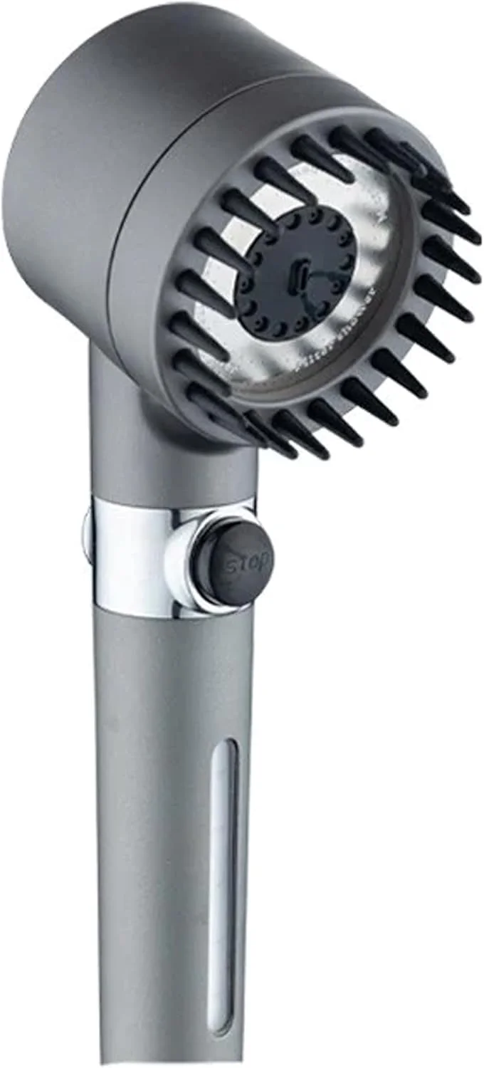 سردوش دستی پرفشار قابل حمل Zaroon، دارای 3 حالت با دکمه روشن/خاموش، سردوش ماساژ چند منظوره سردوش دستی پرفشار قابل حمل Zaroon، دارای 3 حالت با دکمه روشن/خاموش، سردوش ماساژ چند منظوره