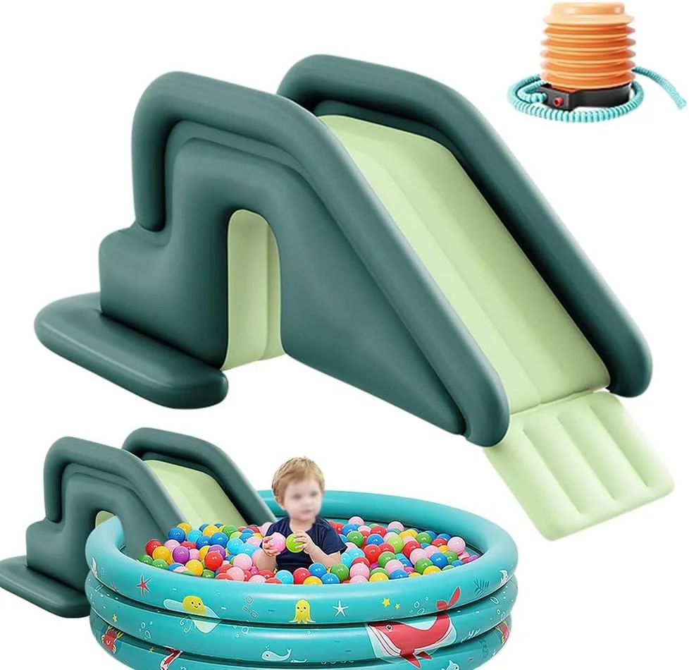 سرسره بادی پله دار برای استخر، سرسره استخر شنا، سرسره آبی بادی برای کودکان، پله های پهن تر آبی استخر شنا برای داخل و خارج از منزل، سرسره استخر ضد واژگونی برای استخرهای بادی مراکز آبی