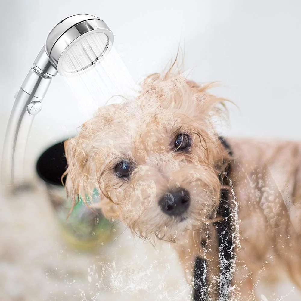 دوش دستی ZJCQA، سر دوش دستی جداشدنی با فشار بالا به همراه شلنگ استیل و نگهدارنده سر دوش، کیت دوش دستی قابل تنظیم دوش دستی ZJCQA، سر دوش دستی جداشدنی با فشار بالا به همراه شلنگ استیل و نگهدارنده سر دوش، کیت دوش دستی قابل تنظیم