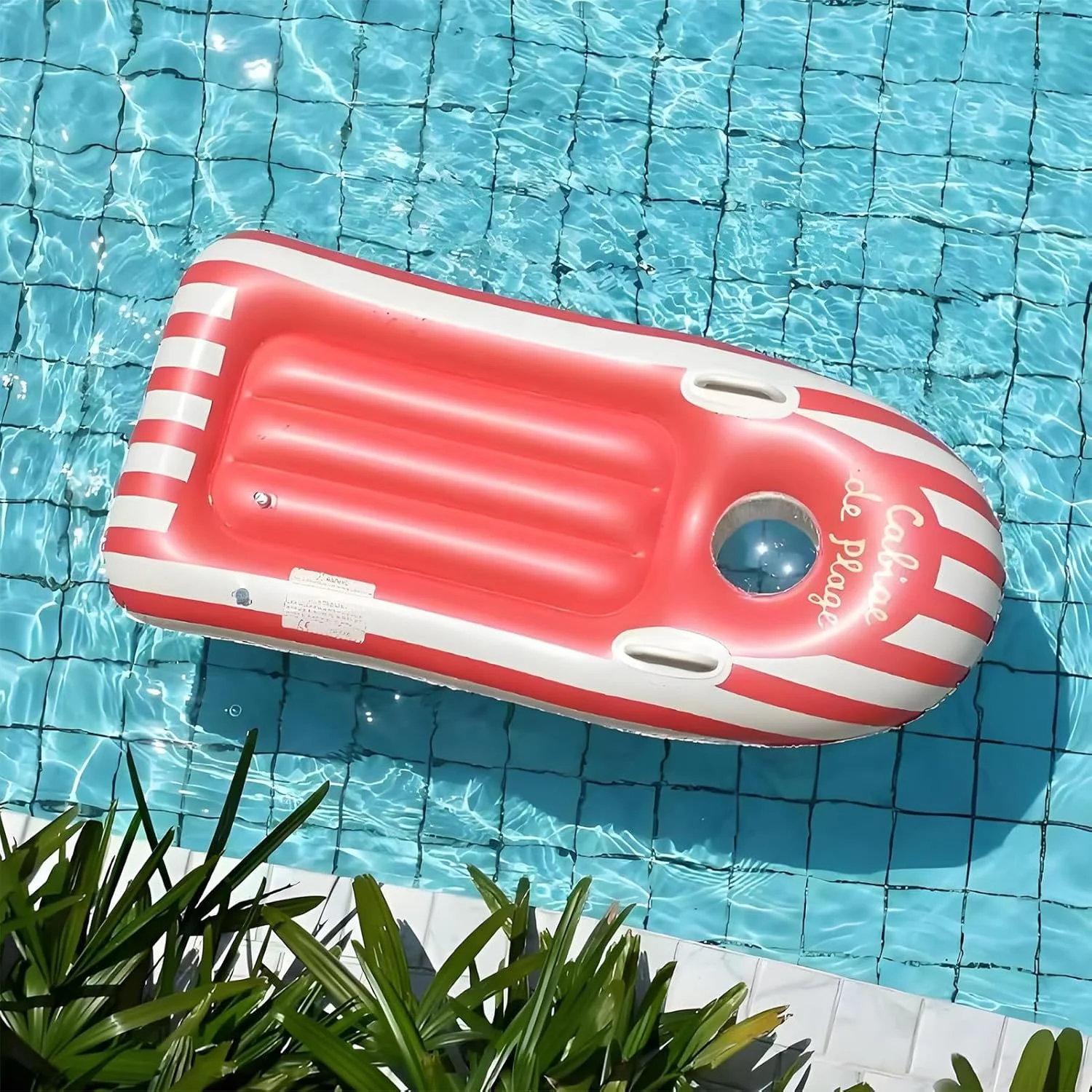 تخته بادی بادی - شناور استخر کودکان قابل حمل با دستگیره - تجهیزات موج سواری برای سرسره های آبی چمن، دریاچه، مهمانی ساحلی، ورزش های تابستانی در فضای باز