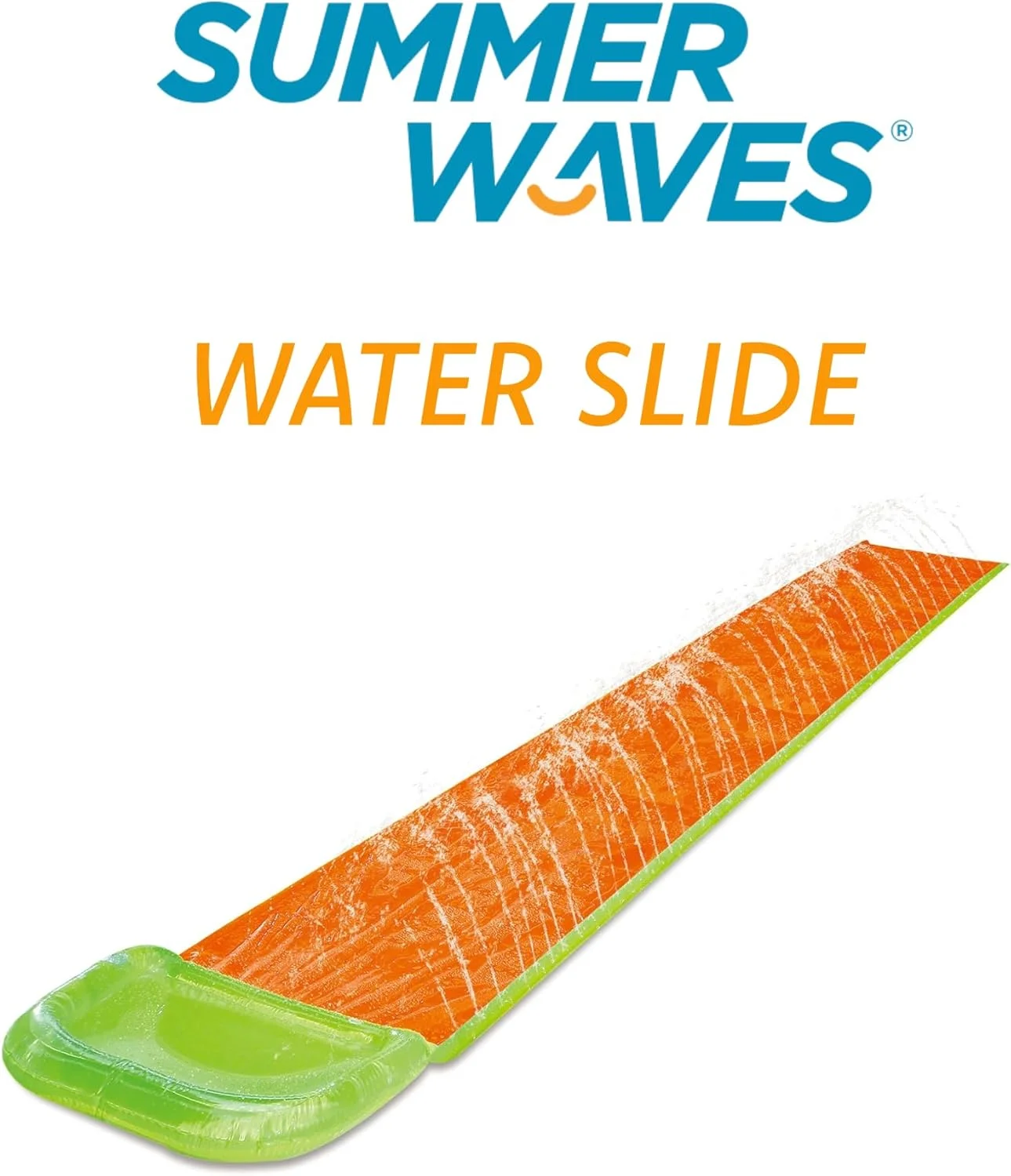 مسیر سرسره تابستانی، سرسره آبی سرعتی، مجموعه باغ خانوادگی، مسیر آبی، بازی آبی، 5.49 متر در 79 سانتی متر