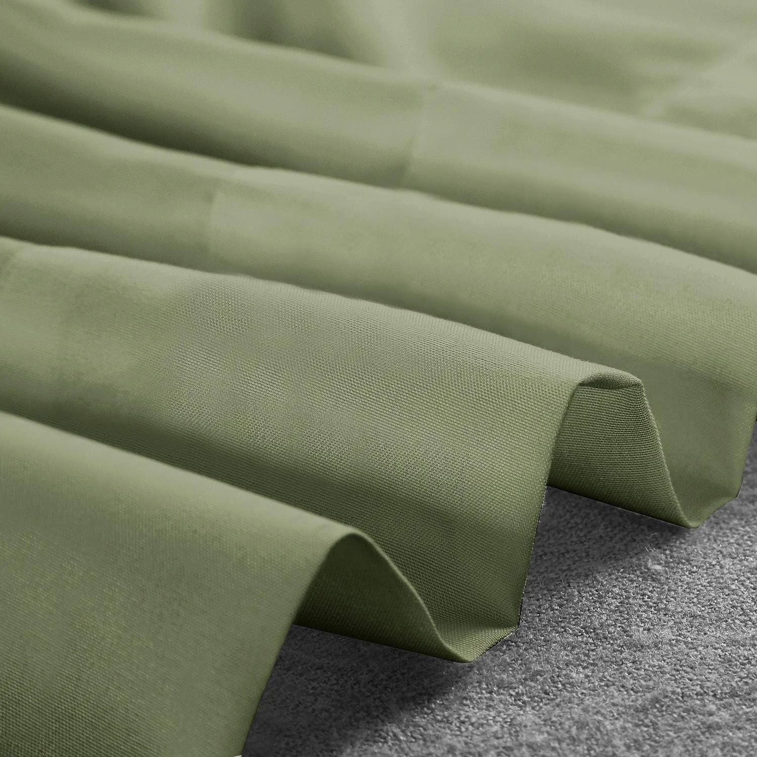 ست ملحفه تخت خواب دو نفره آکسفورد چویس، میکروفیبر 500، 4 تکه، جیب های عمیق 41 سانتی متری، بدون چروک (سبز)