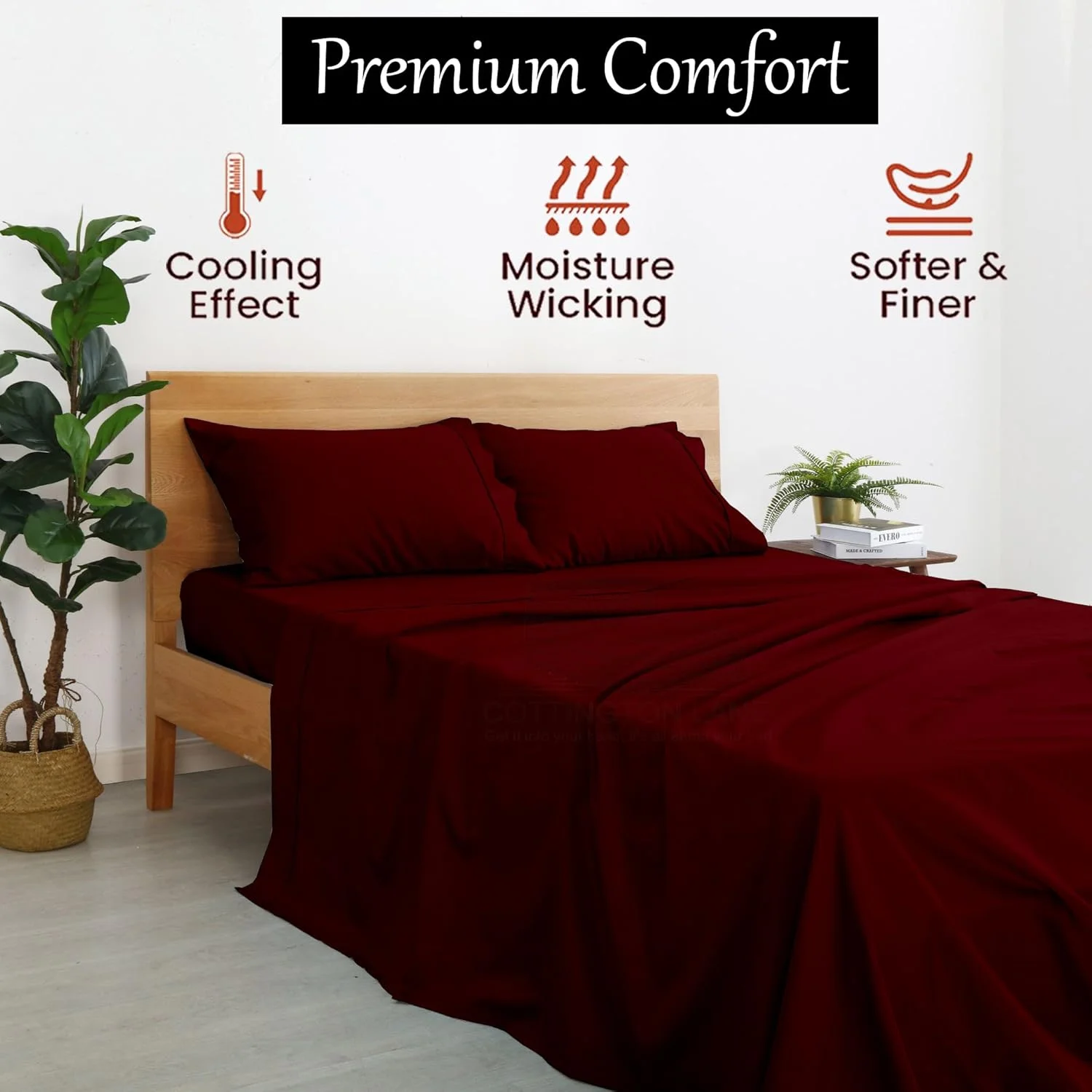 ست ملحفه سایز المپیک کویین - ملحفه های لوکس هتلی - ملحفه های نخی با تراکم 400 - ملحفه کش دار با عمق 16 اینچ - ست ملحفه سوپر کویین 66x80 - ملحفه المپیک کویین زرشکی برای تخت ست ملحفه سایز المپیک کویین - ملحفه های لوکس هتلی - ملحفه های نخی با تراکم 400 - ملحفه کش دار با عمق 16 اینچ - ست ملحفه سوپر کویین 66x80 - ملحفه المپیک کویین زرشکی برای تخت