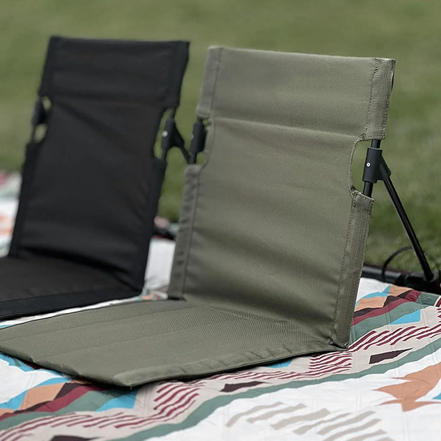 صندلی تاشو ساحلی Tuwei، صندلی آفتابگیر قابل حمل با پشتی قابل تنظیم، صندلی استراحت راحت برای فضای باز، حیاط، پاسیو، استخر، عرشه