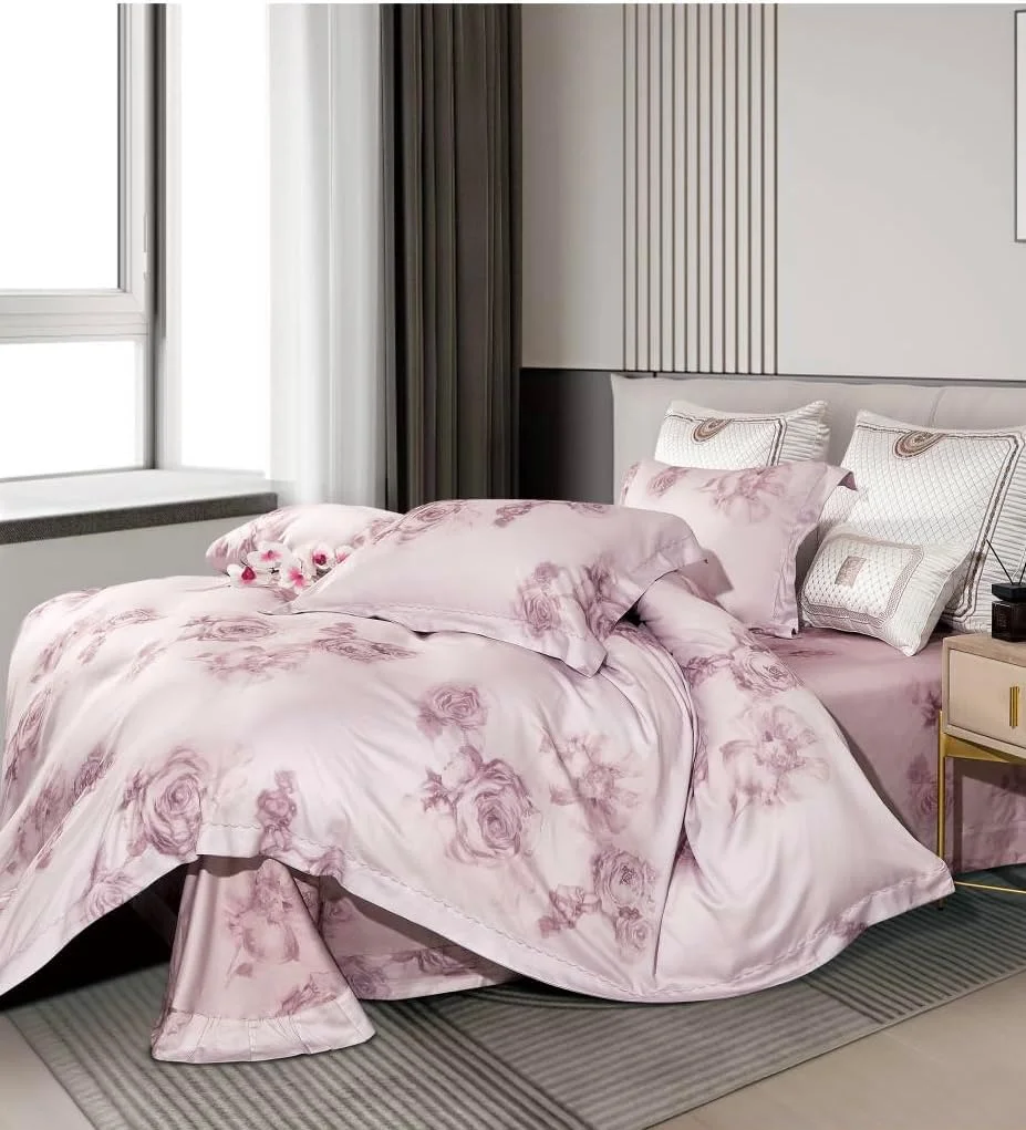 ست ملحفه سه تکه لوکس ترکیه ای – سایز کینگ | پنبه ساتن | فوق العاده نرم، تنفس پذیر و شیک (گل رز صورتی، کینگ (استاندارد انگلستان)) ست ملحفه سه تکه لوکس ترکیه ای – سایز کینگ | پنبه ساتن | فوق العاده نرم، تنفس پذیر و شیک (گل رز صورتی، کینگ (استاندارد انگلستان))