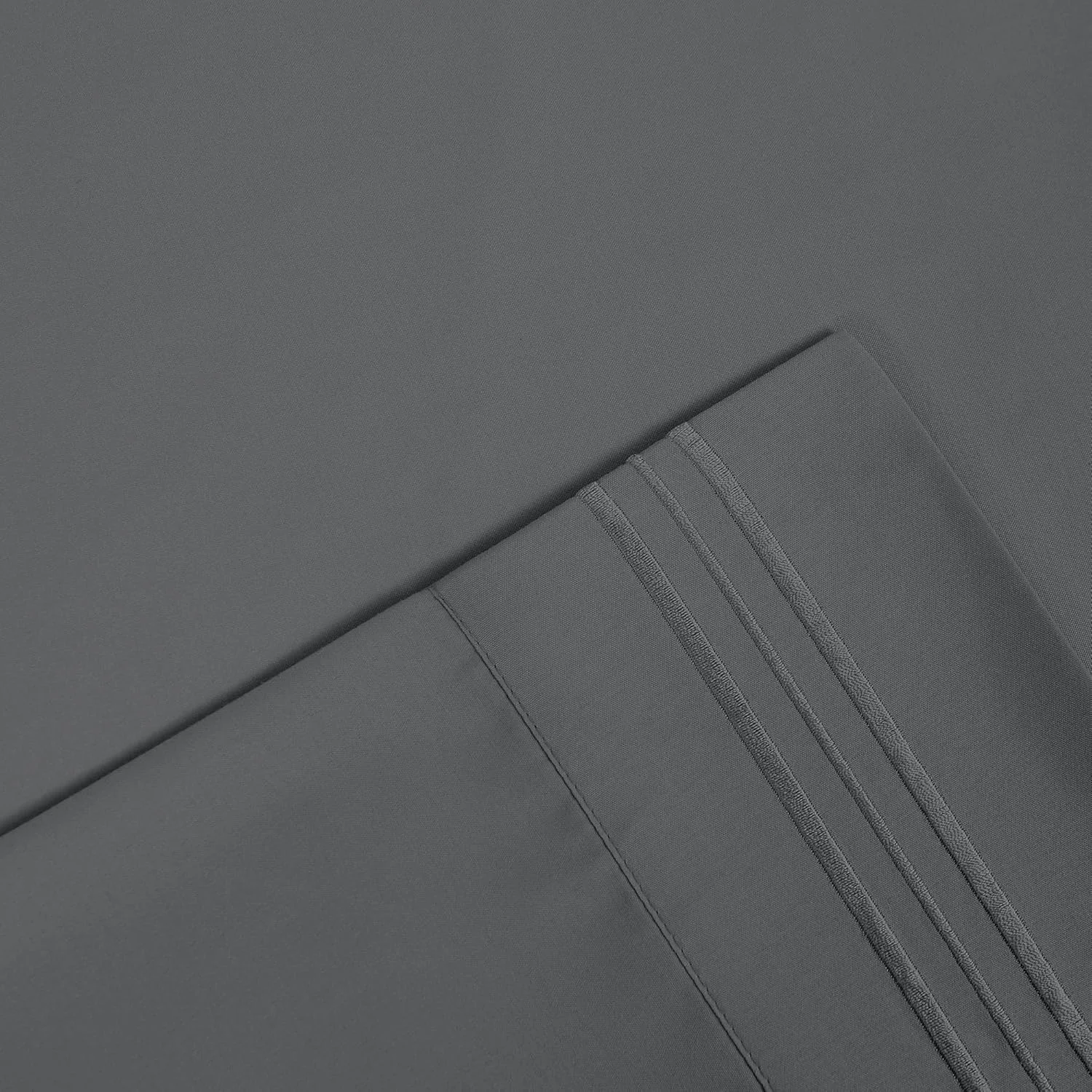 ست ملحفه 6 تکه مدرن ترِدز - جیب عمیق، ملحفه های میکروفایبر نرم و برس خورده، خنک و قابل تنفس برای تشک تا 21 اینچ، شامل 4 روبالشتی، ملحفه رو و زیر