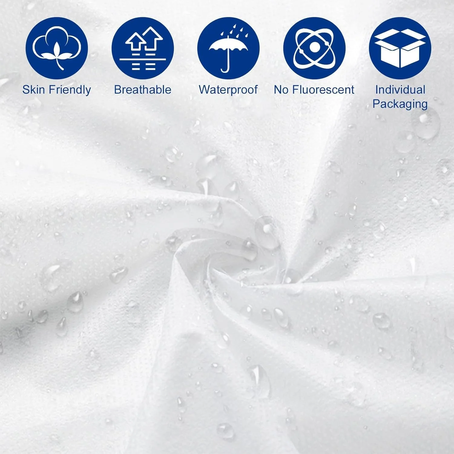 ملحفه یکبار مصرف مسافرتی، ست ملحفه مسافرتی 8 تکه - سایز کینگ، لوازم ضروری هتل شامل روکش لحاف، 2 روبالشی، 2 حوله حمام، 2 حوله صورت