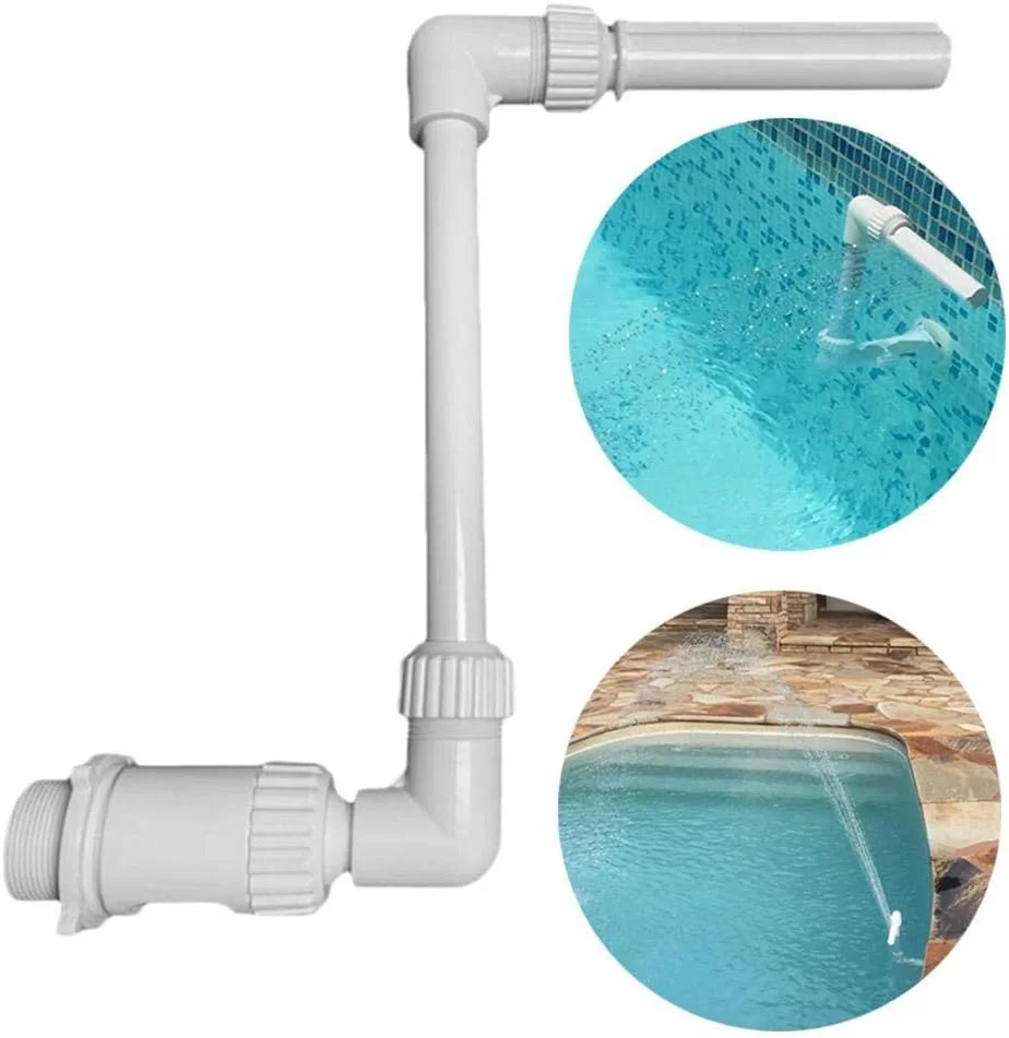 آبنمای استخری آبشاری - کوچک، مناسب برای استخرها، با قابلیت تنظیم ارتفاع و جهت، سفید آبنمای استخری آبشاری - کوچک، مناسب برای استخرها، با قابلیت تنظیم ارتفاع و جهت، سفید