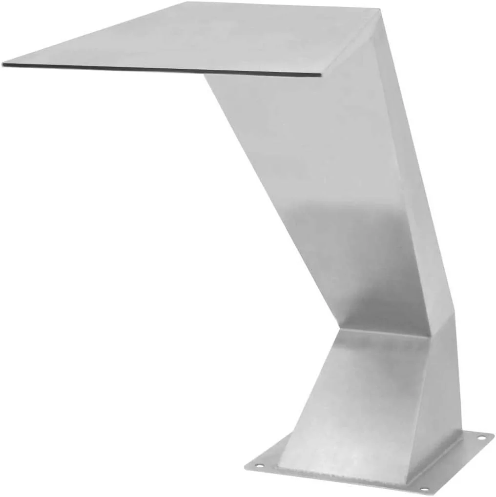 آبنمای استخری Leunlee استیل ضد زنگ آبشار باغی فضای باز برای استخرهای داخل زمینی آبشار پرده ای رنگ نقره ای