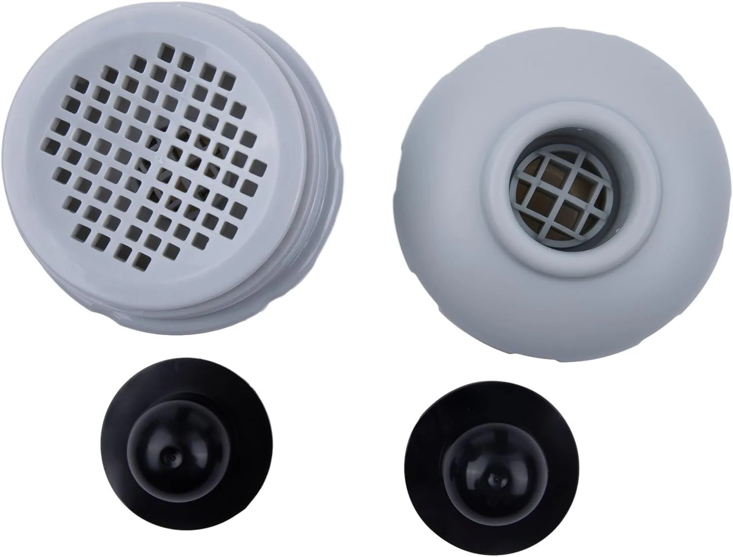 کیت اتصال استخر اینتکس با شلنگ 32 میلی‌متری، اتصال صافی ورودی استخر 1.25 اینچی، نازل ورودی استخر 1.25 اینچی - مشکی