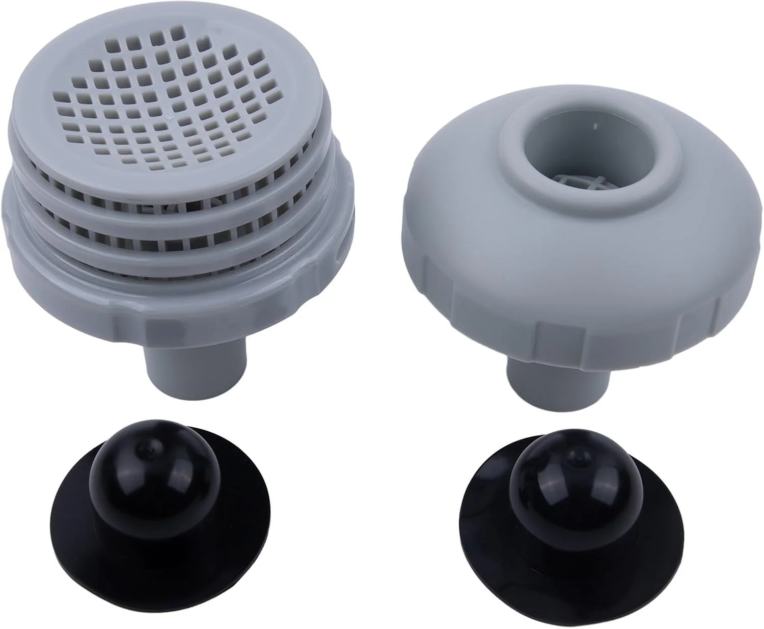 کیت اتصال استخر اینتکس با شلنگ 32 میلی‌متری، اتصال صافی ورودی استخر 1.25 اینچی، نازل ورودی استخر 1.25 اینچی - مشکی