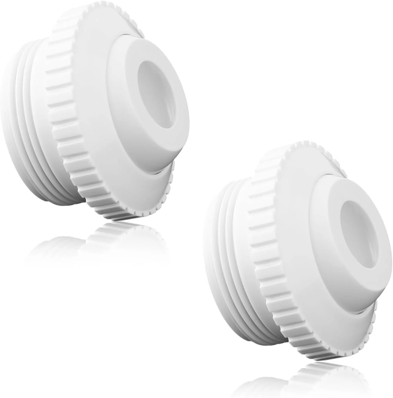 2 عدد نازل جت استخر، نازل ورودی چشمی جریان جهت دار جت برگشتی استخر، اتصالات ورودی جریان برای جایگزینی اتصالات نازل جت خروجی آب استخر