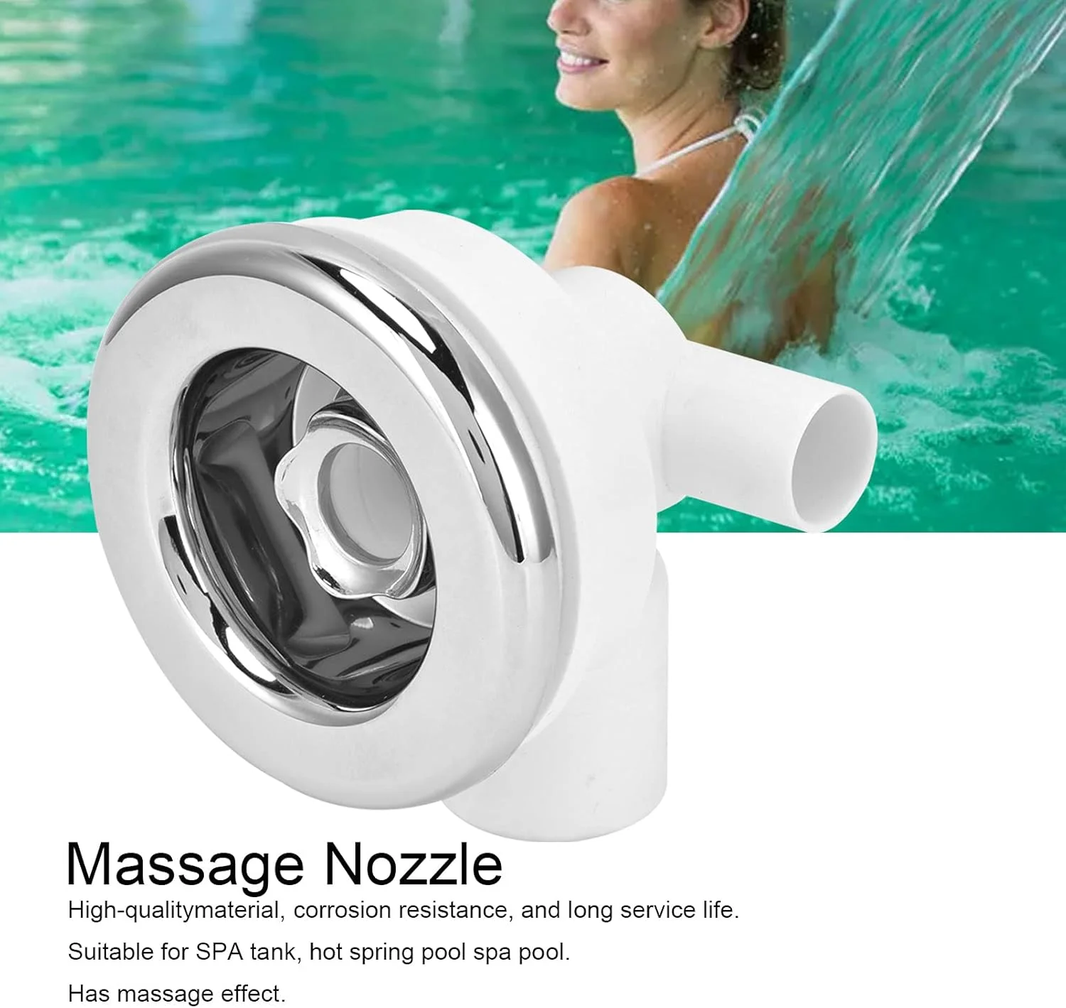 نازل جت استخر، نازل ماساژ استخر شنا، خروجی آب پلاستیکی حرفه ای، نازل وان ماساژ، لوازم جانبی جت استخر برای خانه، آپارتمان، هتل