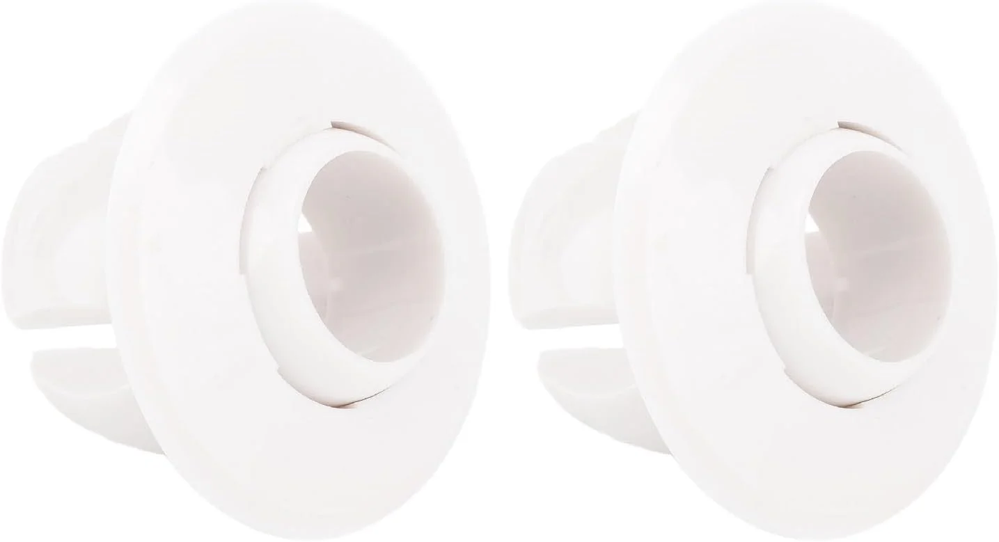 نازل جت PVC Sunisfa، نازل چشمی 5 میلی متری برای لوله 40 میلی متری، نصب آسان، کاربرد متنوع، مناسب برای استخر شنا، اسپا، وان آب گرم (2 عدد)