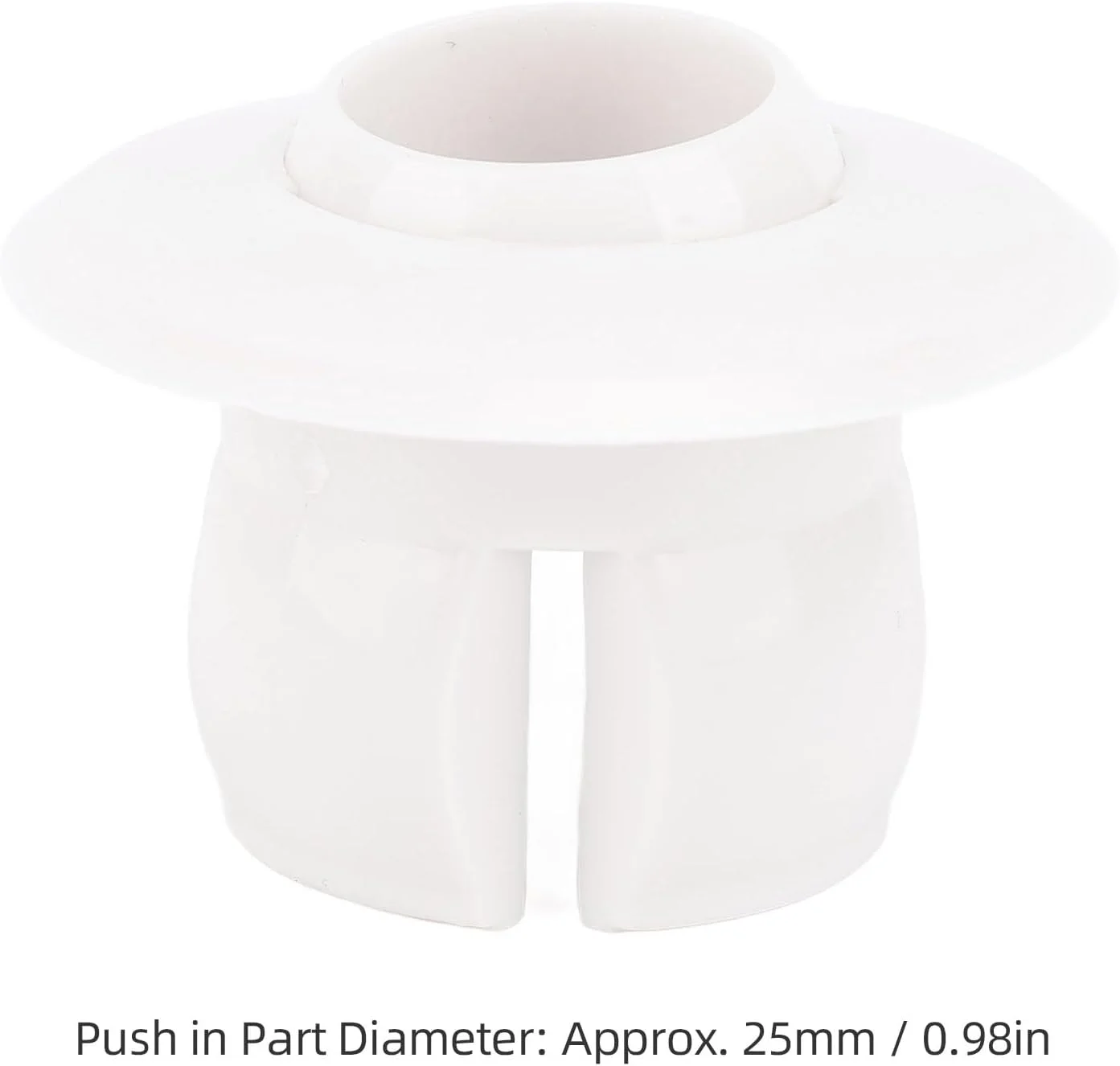 نازل جت PVC Sunisfa، نازل چشمی 5 میلی متری برای لوله 40 میلی متری، نصب آسان، کاربرد متنوع، مناسب برای استخر شنا، اسپا، وان آب گرم (2 عدد)