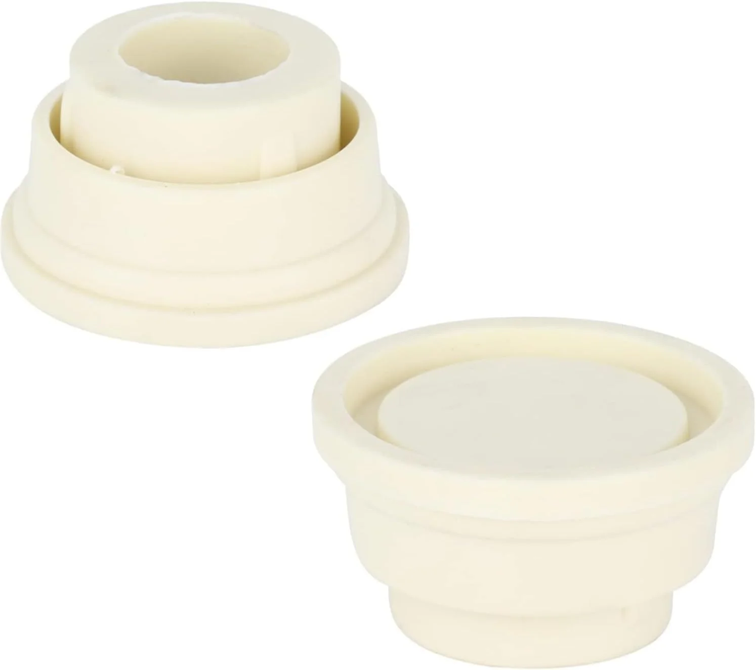 مجموعه ضربه گیر لاستیکی نردبان استخر، بسته 2 عددی - ضربه گیر لاستیکی سفید برای پایه نردبان استخر/ضربه گیر ایمنی، درپوش های انتهایی ضد لغزش - بادوام، جهانی برای نردبان استخر شنا مجموعه ضربه گیر لاستیکی نردبان استخر، بسته 2 عددی - ضربه گیر لاستیکی سفید برای پایه نردبان استخر/ضربه گیر ایمنی، درپوش های انتهایی ضد لغزش - بادوام، جهانی برای نردبان استخر شنا