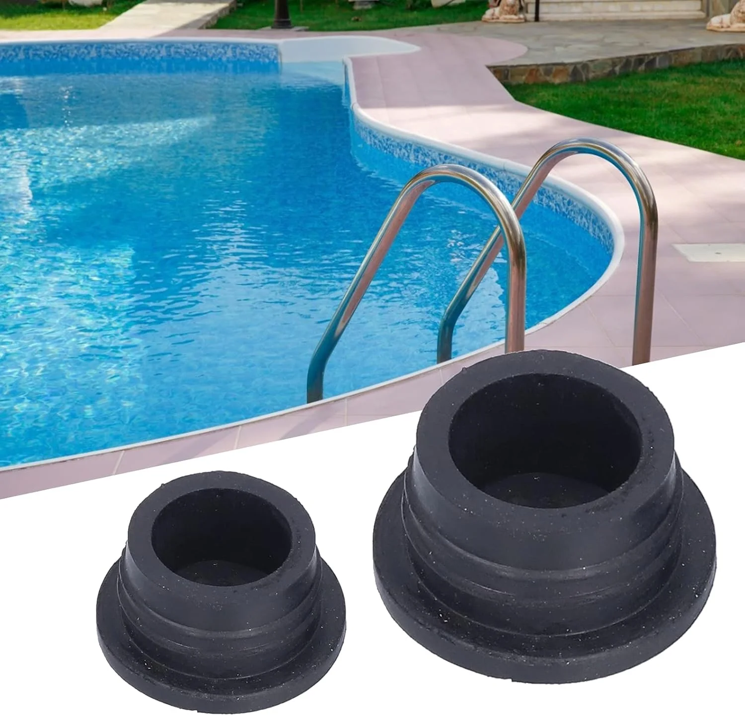 ضربه‌گیر نردبان BORDSTRACT، محافظ نردبان استخر، ضربه‌گیر جایگزین، محافظ شوک نردبان جهانی، محافظ ایمنی، لوازم جانبی استخر