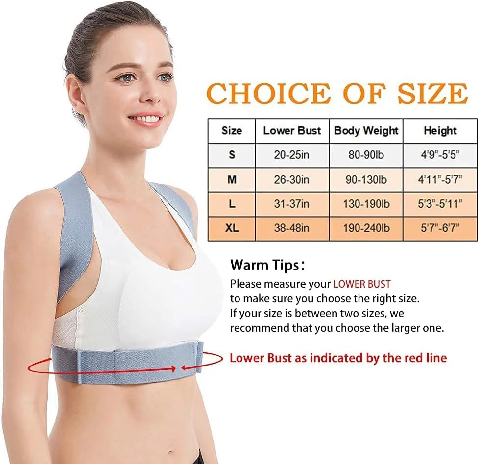 نگهدارنده حالت بدن KASTWAVE، بریس کمر، اصلاح کننده وضعیت بدن برای زنان و مردان - بریس کمر کاملا قابل تنظیم، پشتیبانی راحت از وضعیت بدن برای تسکین کمر، گردن و شانه نگهدارنده حالت بدن KASTWAVE، بریس کمر، اصلاح کننده وضعیت بدن برای زنان و مردان - بریس کمر کاملا قابل تنظیم، پشتیبانی راحت از وضعیت بدن برای تسکین کمر، گردن و شانه