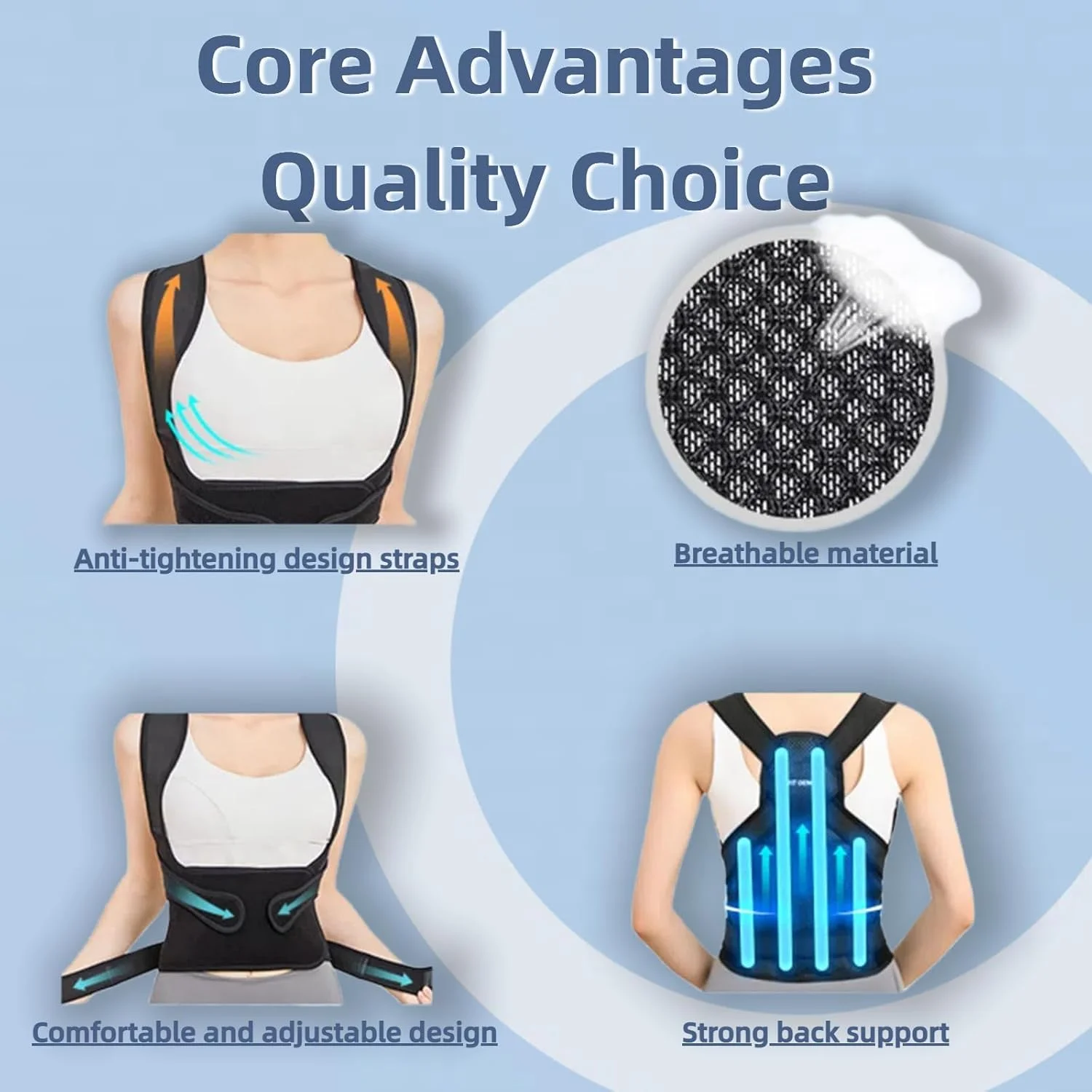 اصلاح کننده وضعیت بدن و پشتی کمر MAKINGTEC، برای زنان و مردان، پشتیبانی قابل تنظیم کمر، قابل تنفس و استفاده آسان، تسکین درد کمر، گردن، شانه و کمر (بزرگ) اصلاح کننده وضعیت بدن و پشتی کمر MAKINGTEC، برای زنان و مردان، پشتیبانی قابل تنظیم کمر، قابل تنفس و استفاده آسان، تسکین درد کمر، گردن، شانه و کمر (بزرگ)