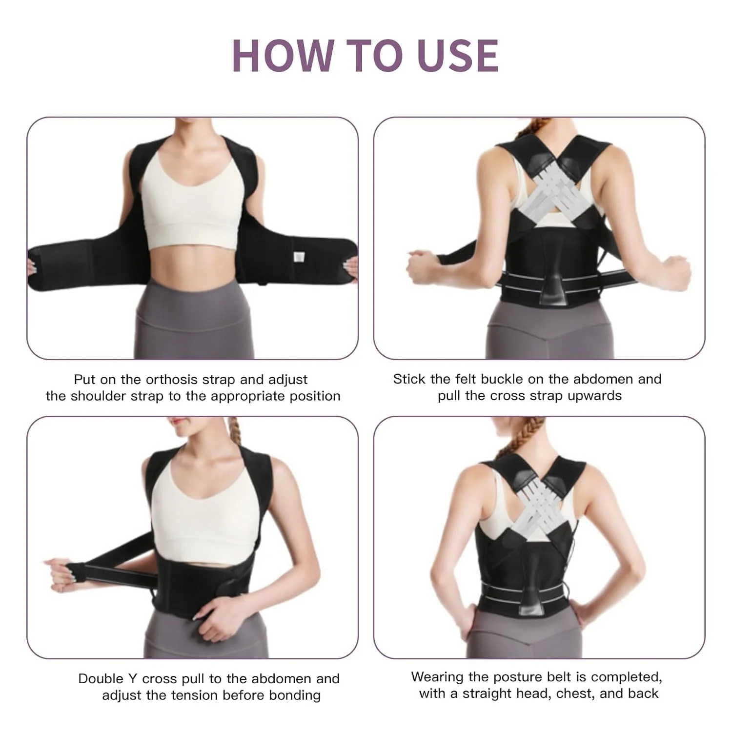 اصلاح کننده وضعیت بدن الاستیک KASTWAVE، صاف کننده پشت قابل تنظیم و تنفس پذیر برای مردان و زنان، تسکین دهنده درد گردن و شانه، ارائه دهنده پشتیبانی برای مردان و زنان (M) اصلاح کننده وضعیت بدن الاستیک KASTWAVE، صاف کننده پشت قابل تنظیم و تنفس پذیر برای مردان و زنان، تسکین دهنده درد گردن و شانه، ارائه دهنده پشتیبانی برای مردان و زنان (M)