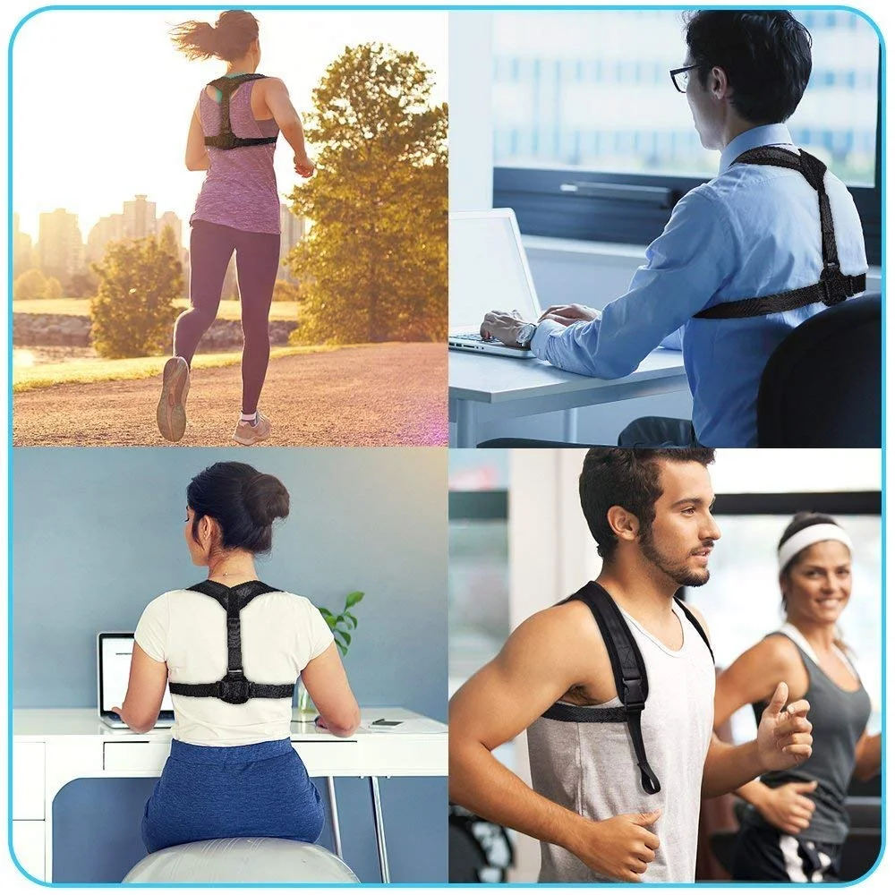 اصلاح کننده وضعیت بدن KASTWAVE برای آقایان و بانوان، تقویت شانه ها، گردن و پشت، بریس قسمت بالای کمر برای حمایت از ترقوه، صاف کننده قابل تنظیم پشت و فراهم کننده اصلاح کننده وضعیت بدن KASTWAVE برای آقایان و بانوان، تقویت شانه ها، گردن و پشت، بریس قسمت بالای کمر برای حمایت از ترقوه، صاف کننده قابل تنظیم پشت و فراهم کننده