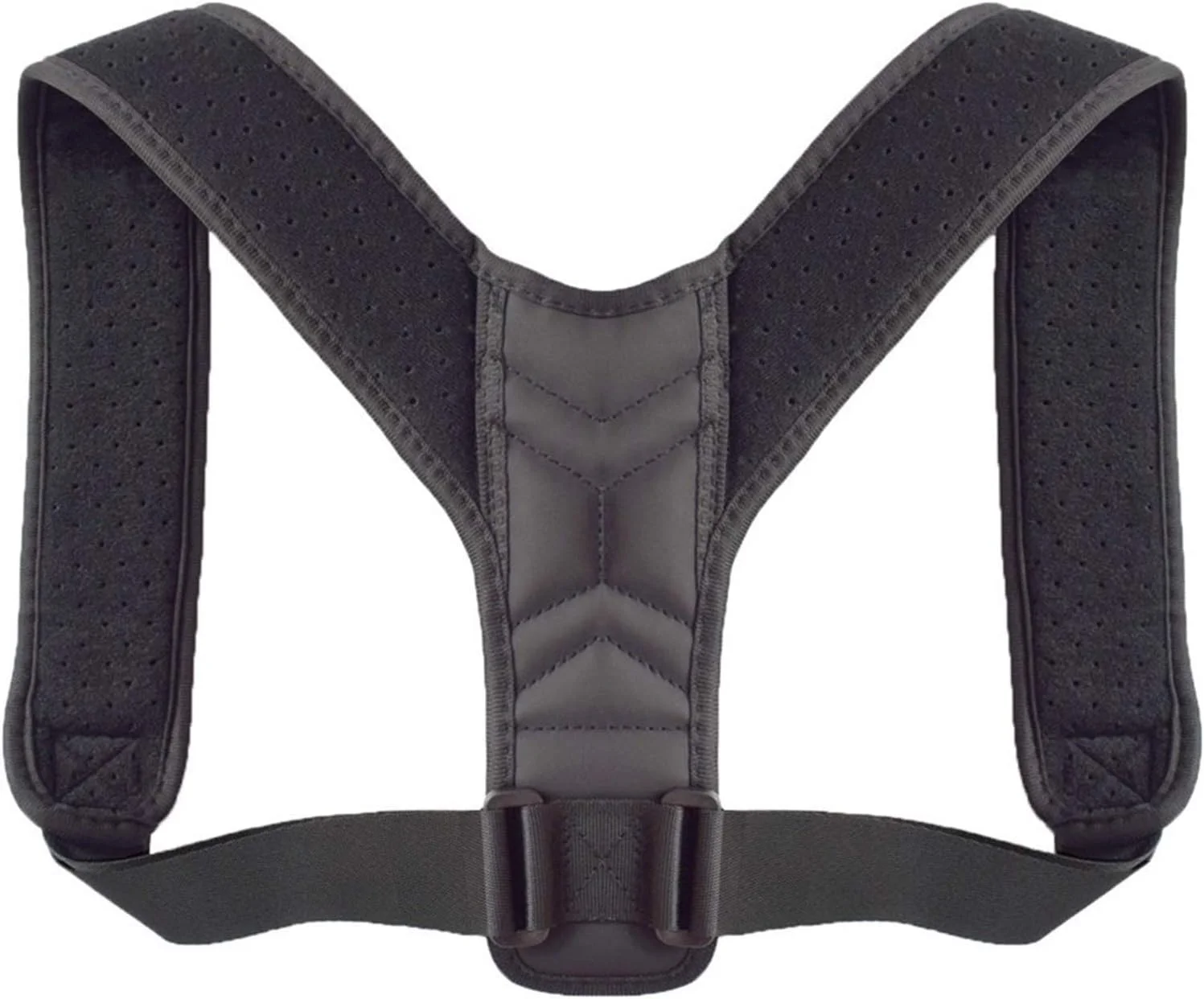 کمربند اصلاح کننده وضعیت بدن طبی، قابل تنظیم برای ترقوه، ستون فقرات، شانه و کمر (رنگ: B، سایز: بزرگ) (T کوچک) راحتی دو برابر