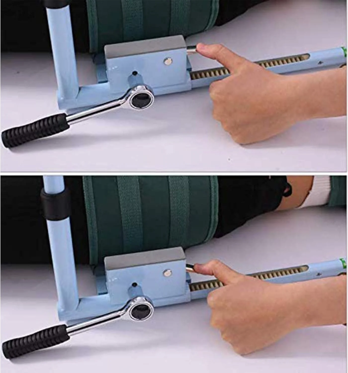 دستگاه کشش کمری قابل حمل ADORZ برای تخت، دستگاه کشش ستون فقرات گردنی برای استفاده در منزل، بهبود دهنده وضعیت ستون فقرات، برای کمردرد دستگاه کشش کمری قابل حمل ADORZ برای تخت، دستگاه کشش ستون فقرات گردنی برای استفاده در منزل، بهبود دهنده وضعیت ستون فقرات، برای کمردرد