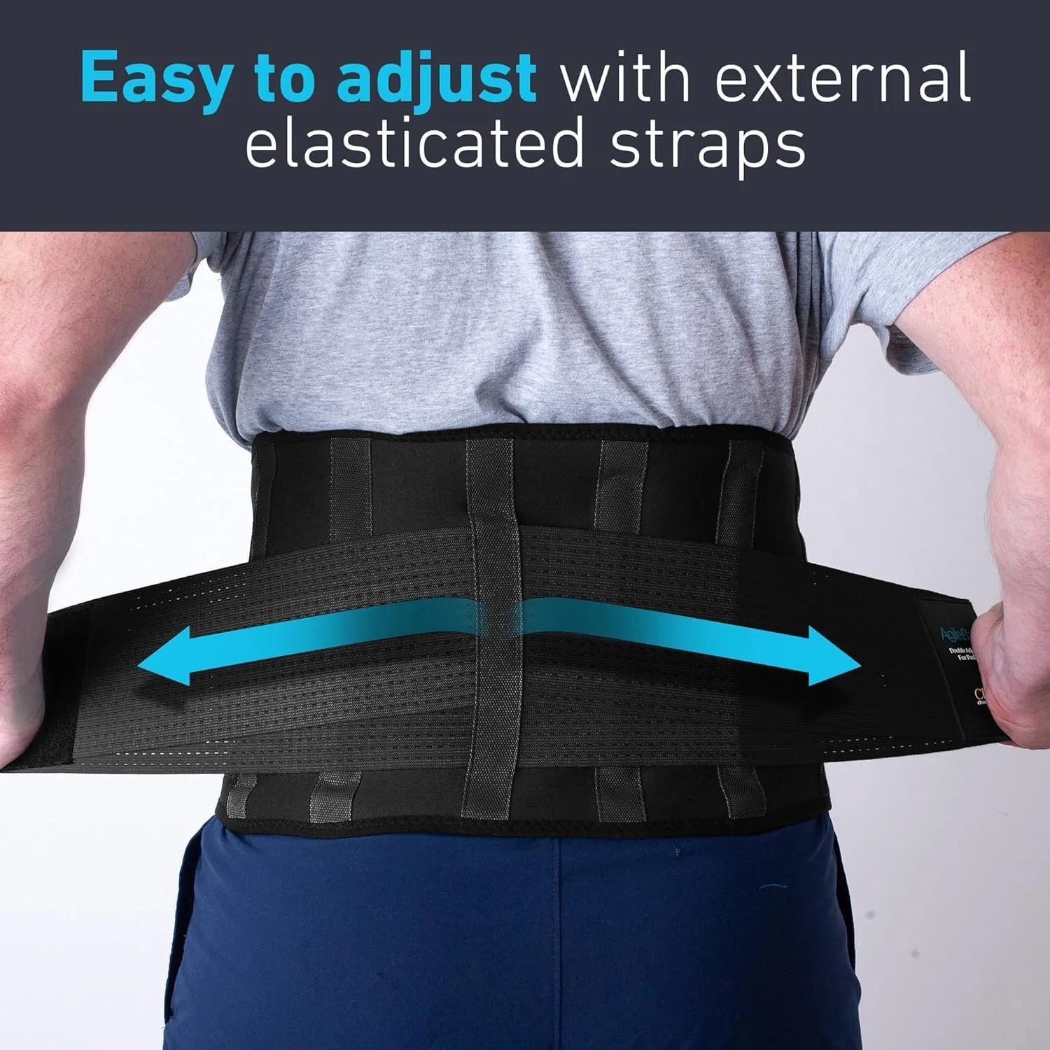 Back Brace for Lower Back Pain Women - Back Support for Men, Back Support Belt for Women, Back Brace for Men Lower Back Pain Relief, Back Brace for Work, Medical-Grade Lumbar Support Brace, Black, M