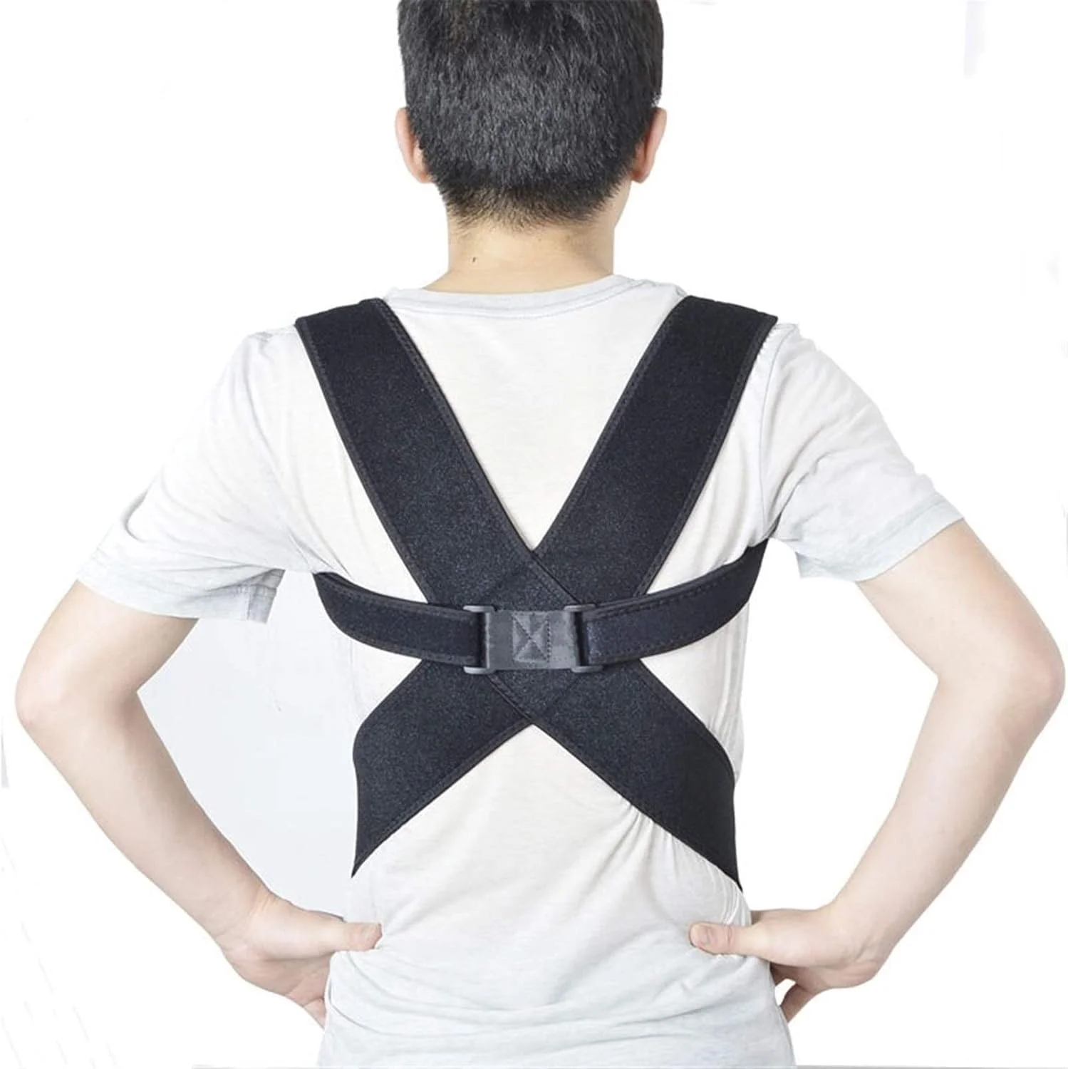 اصلاح کننده وضعیت بدن برای آقایان و بانوان - کمربند حمایتی صاف کننده قابل تنظیم برای تراز کردن پشت، شانه و گردن، مناسب برای استفاده روزمره (سایز L: دور سینه 110-125 سانتی متر، دور کمر 80-140 سانتی متر) اصلاح کننده وضعیت بدن برای آقایان و بانوان - کمربند حمایتی صاف کننده قابل تنظیم برای تراز کردن پشت، شانه و گردن، مناسب برای استفاده روزمره (سایز L: دور سینه 110-125 سانتی متر، دور کمر 80-140 سانتی متر)