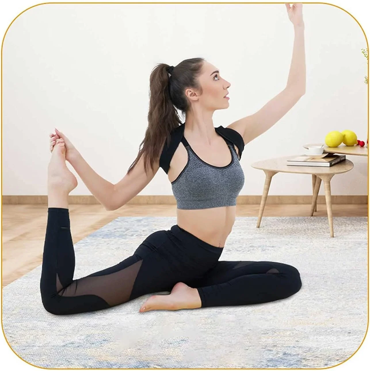 اصلاح کننده وضعیت بدن برای بانوان و آقایان، بریس قابل تنظیم برای قسمت بالای کمر، صاف کننده پشتی تنفسی، تسکین درد از ناحیه کمر، گردن، شانه و ترقوه، پشت (مشکی) اصلاح کننده وضعیت بدن برای بانوان و آقایان، بریس قابل تنظیم برای قسمت بالای کمر، صاف کننده پشتی تنفسی، تسکین درد از ناحیه کمر، گردن، شانه و ترقوه، پشت (مشکی)