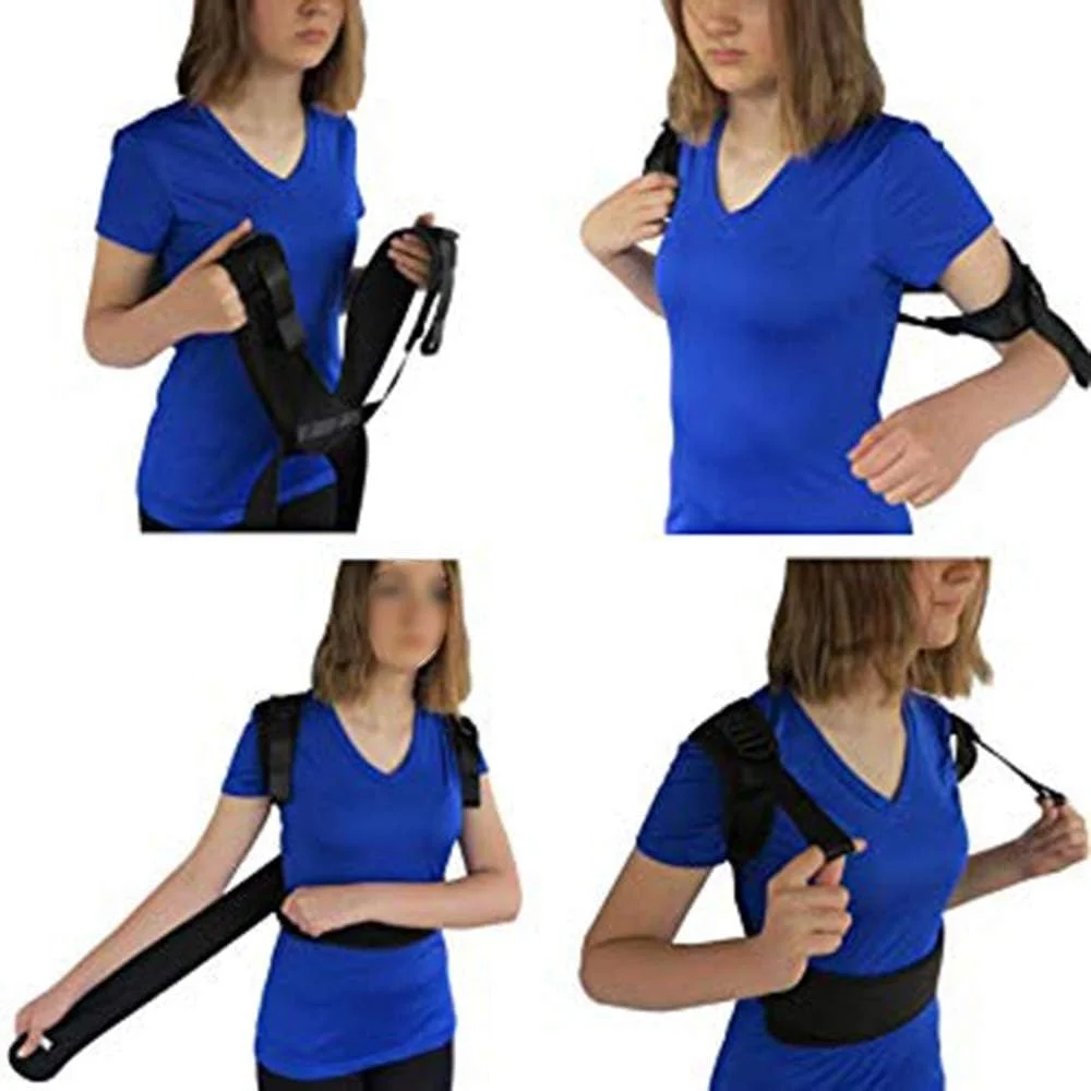 کمربند اصلاح کننده وضعیت بدن، پشتیبانی از ترقوه، جنس غواصی، اصلاح راحت وضعیت بد بدن برای مردان و زنان، سایز M کمربند اصلاح کننده وضعیت بدن، پشتیبانی از ترقوه، جنس غواصی، اصلاح راحت وضعیت بد بدن برای مردان و زنان، سایز M