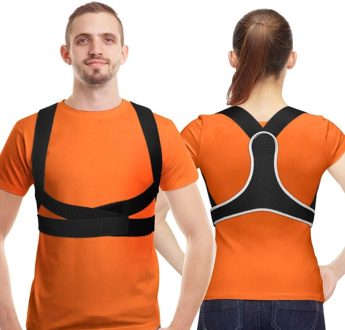 اصلاح کننده وضعیت بدن برای خانم ها و آقایان، فوق العاده نازک و سبک، پشتیبان قسمت بالای کمر برای ترقوه، گردن، تسکین درد شانه و کمر، اصلاح کننده قوز پشتی نامرئی و قابل تنظیم (L) اصلاح کننده وضعیت بدن برای خانم ها و آقایان، فوق العاده نازک و سبک، پشتیبان قسمت بالای کمر برای ترقوه، گردن، تسکین درد شانه و کمر، اصلاح کننده قوز پشتی نامرئی و قابل تنظیم (L)