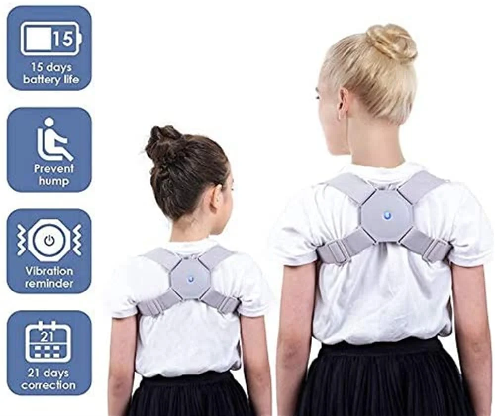 اصلاح کننده هوشمند وضعیت بدن برای بزرگسالان و کودکان، اصلاح کننده وضعیت بدن با حسگر، یادآوری کننده هوشمند وضعیت بدن، ویبره برای بهبود وضعیت بدن، ساپورت قوز کمر برای زنان و مردان، راحت و قابل تنفس (خاکستری) اصلاح کننده هوشمند وضعیت بدن برای بزرگسالان و کودکان، اصلاح کننده وضعیت بدن با حسگر، یادآوری کننده هوشمند وضعیت بدن، ویبره برای بهبود وضعیت بدن، ساپورت قوز کمر برای زنان و مردان، راحت و قابل تنفس (خاکستری)