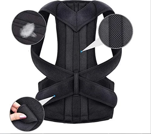 اصلاح کننده وضعیت بدن، پشتیبانی از ستون فقرات و کمر برای تسکین گردن، کمر و شانه ها، بند قابل تنظیم و تنفسی برای بهبود وضعیت بدن و پشتیبانی از کمر برای زنان و مردان اصلاح کننده وضعیت بدن، پشتیبانی از ستون فقرات و کمر برای تسکین گردن، کمر و شانه ها، بند قابل تنظیم و تنفسی برای بهبود وضعیت بدن و پشتیبانی از کمر برای زنان و مردان