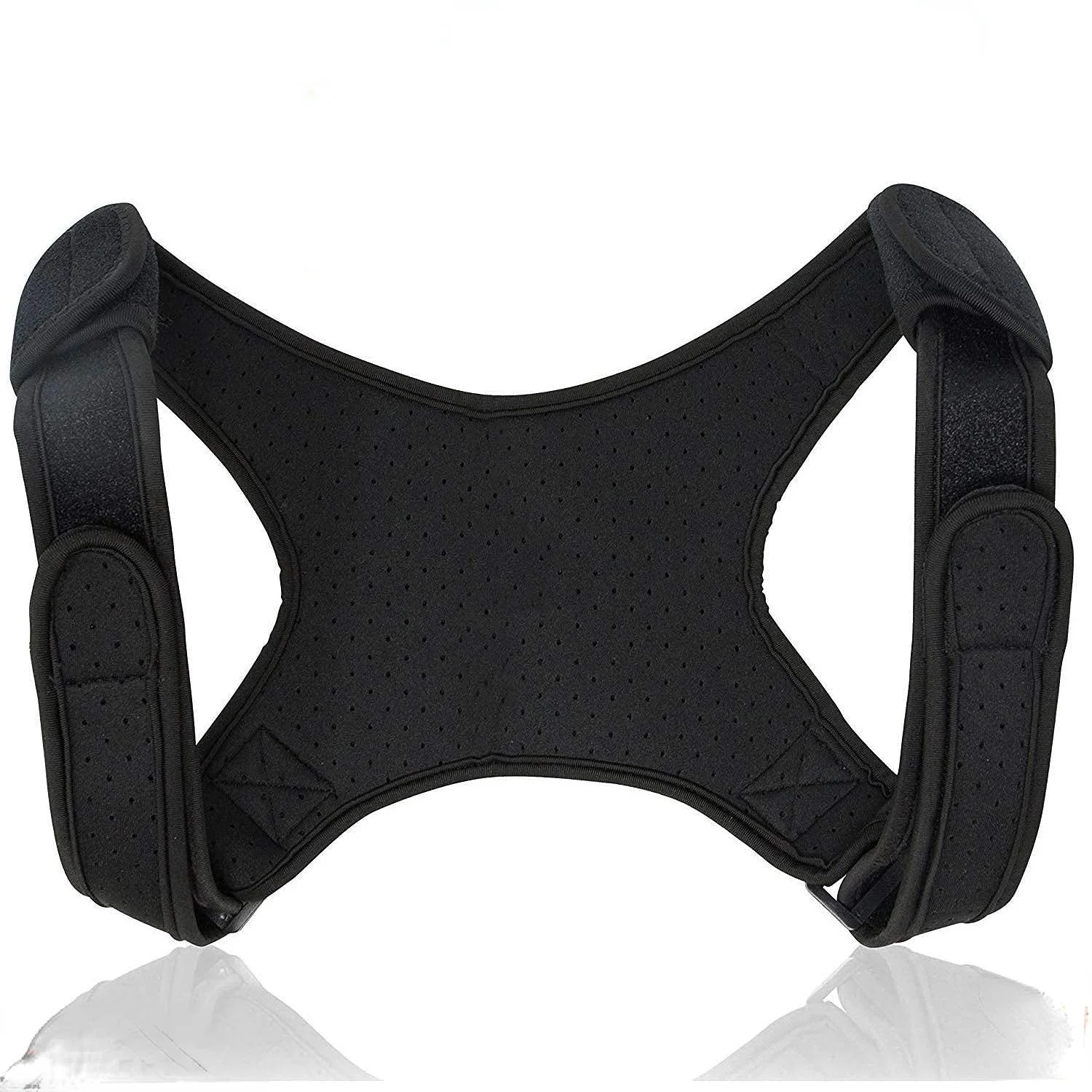 اصلاح کننده وضعیت بدن برای آقایان | بریس قابل تنظیم قسمت بالای کمر با سایز جهانی برای ترقوه، جهت حمایت از گردن، کمر و شانه و تسکین درد، صاف کننده کیفوز و پشتیبانی از ستون فقرات