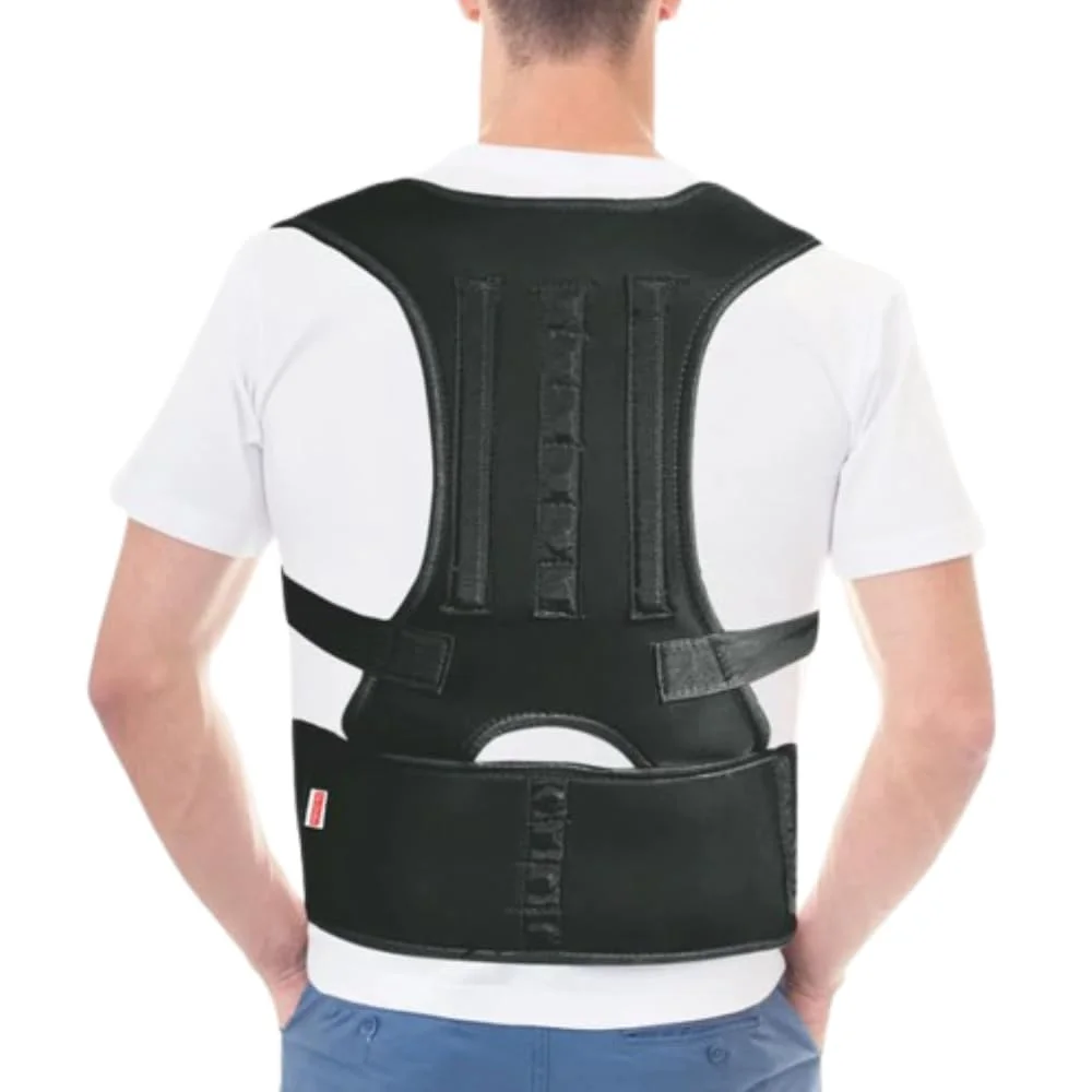 کمربند اصلاح کننده وضعیت بدن دکتر ارتو برای کمر و شانه، کمربند پشتیبانی کمر برای آقایان و بانوان، بریس صاف کننده کمر برای اصلاح وضعیت ستون فقرات و بدن (بزرگ)
