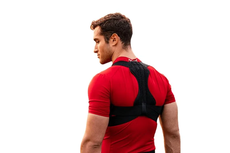 اصلاح کننده وضعیت بدن ارگونومیک برای آقایان و بانوان، پشتیبان کمر برای وضعیت بدنی مناسب، کاملا قابل تنظیم، راحت و دارای قابلیت تنفس برای تسکین درد پشت، گردن و شانه (خیلی کوچک)