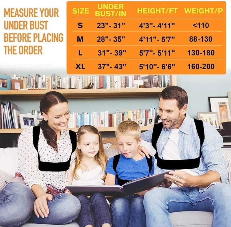 اصلاح کننده وضعیت بدن ELECDON برای زنان و مردان، بریس قابل تنظیم قسمت بالایی کمر، صاف کننده پشتی تنفسی، تسکین درد از ناحیه کمر، گردن، شانه و ترقوه، پشت (L/XL (38"-44"")) اصلاح کننده وضعیت بدن ELECDON برای زنان و مردان، بریس قابل تنظیم قسمت بالایی کمر، صاف کننده پشتی تنفسی، تسکین درد از ناحیه کمر، گردن، شانه و ترقوه، پشت (L/XL (38"-44""))