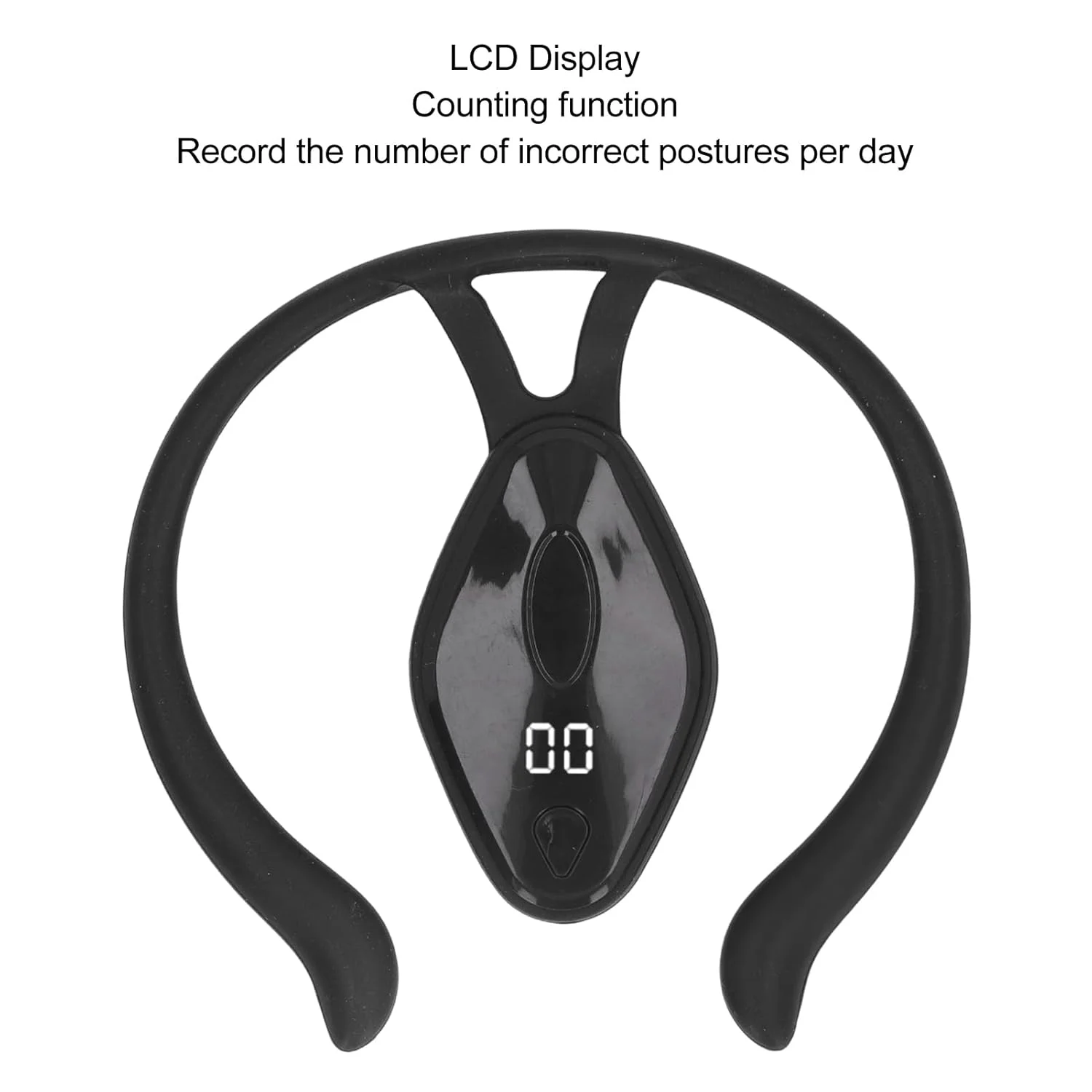 یادآوری وضعیت بدن جیاوو، یادآوری وضعیت بدن با ویبره، هشدارهای لرزشی، تنفس پذیر، تشخیص خودکار، سیلیکون هوشمند برای کودکان و بزرگسالان برای استفاده در منزل (مدل 2)