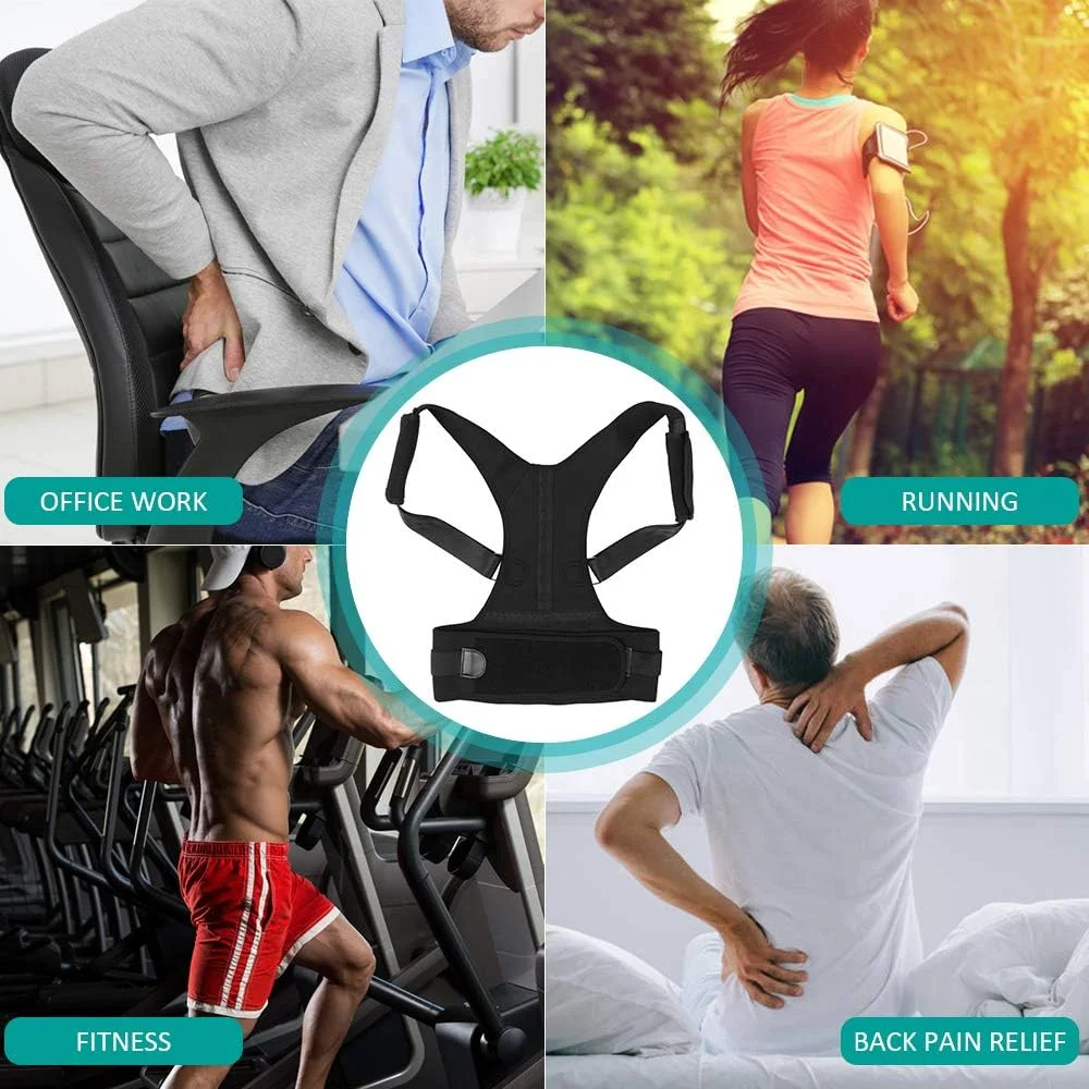 کمربند اصلاح کننده وضعیت بدن با پشتیبانی مغناطیسی شانه و ستون فقرات برای آقایان و بانوان کمربند اصلاح کننده وضعیت بدن با پشتیبانی مغناطیسی شانه و ستون فقرات برای آقایان و بانوان