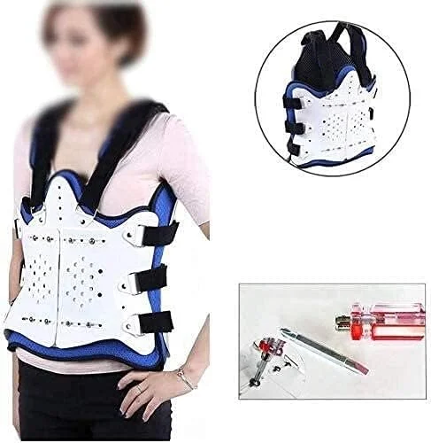 ارتز تثبیت کننده توراکولومبار قابل تنظیم، پشتیبانی کمری با کیسه هوا اصلاح کننده اسکولیوز برای مردان و زنان، کیسه هوای تنفسی ارتز تثبیت کننده توراکولومبار قابل تنظیم، پشتیبانی کمری با کیسه هوا اصلاح کننده اسکولیوز برای مردان و زنان، کیسه هوای تنفسی