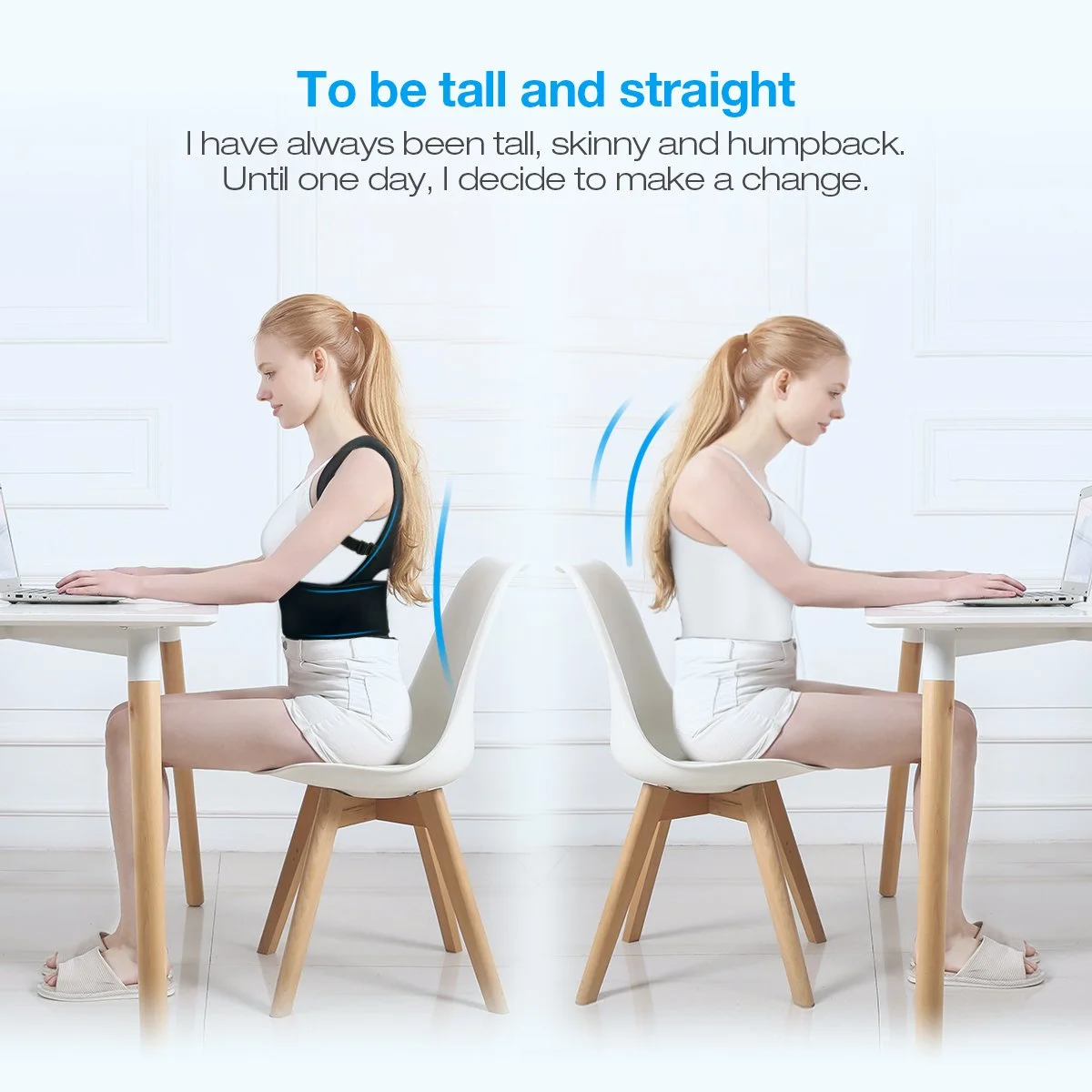 NeatEngineering (متوسط) - کمربند پشتیبانی از وضعیت بدن با درمان مغناطیسی - کمربند اصلاح کننده وضعیت بدن قابل تنظیم با گرید پزشکی مورد تایید سازمان غذا و دارو - کمربند پشتیبانی از شانه و کمر - تسکین دهنده درد گردن، کمر و ستون فقرات