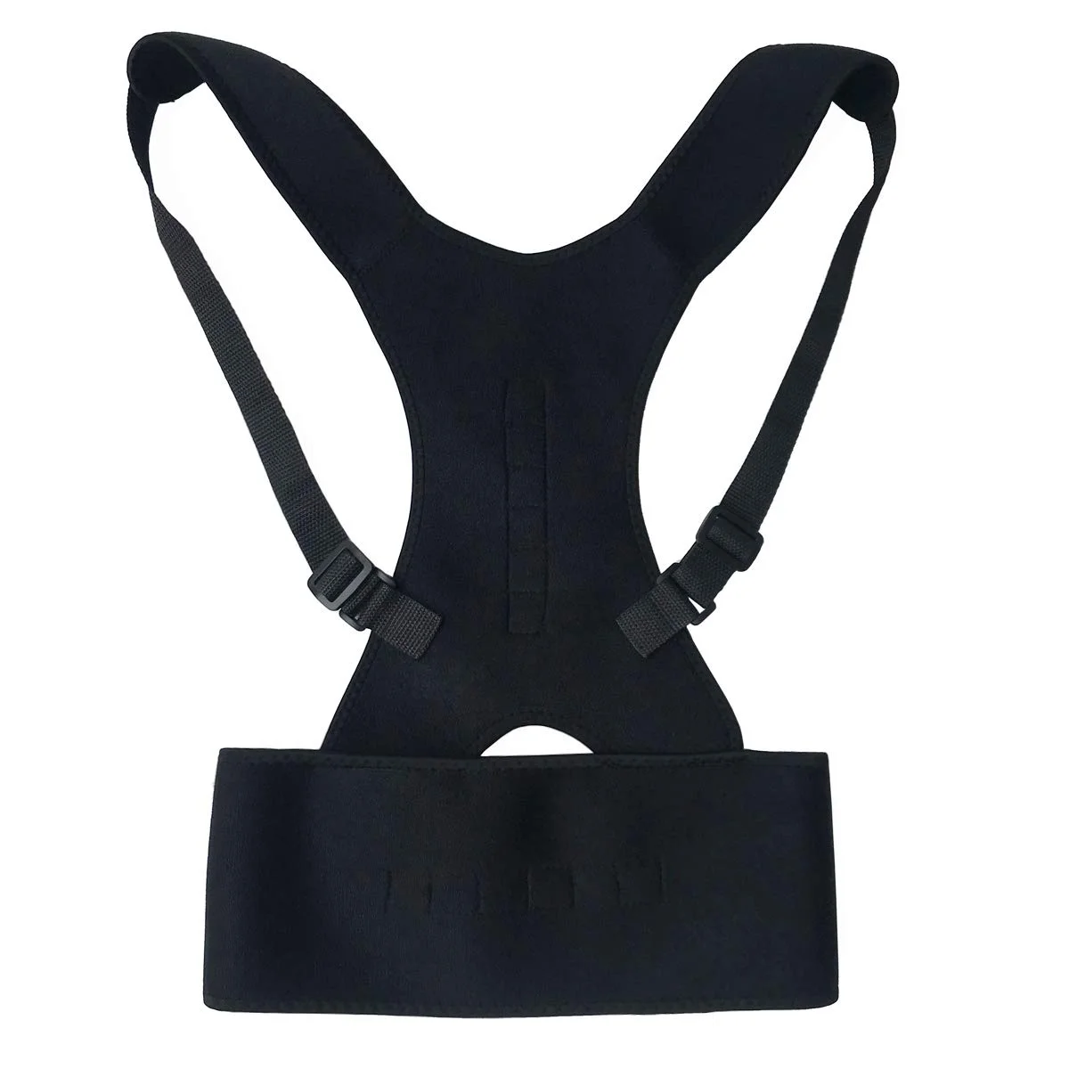 NeatEngineering (متوسط) - کمربند پشتیبانی از وضعیت بدن با درمان مغناطیسی - کمربند اصلاح کننده وضعیت بدن قابل تنظیم با گرید پزشکی مورد تایید سازمان غذا و دارو - کمربند پشتیبانی از شانه و کمر - تسکین دهنده درد گردن، کمر و ستون فقرات