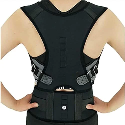 کمربند اصلاح کننده وضعیت بدن، گن لاغری، جلیقه فرم دهنده شکم، شکل دهنده بدن برای گردن، شانه و کمربند پشتیبانی کامل از کمر سایز XXL کمربند اصلاح کننده وضعیت بدن، گن لاغری، جلیقه فرم دهنده شکم، شکل دهنده بدن برای گردن، شانه و کمربند پشتیبانی کامل از کمر سایز XXL